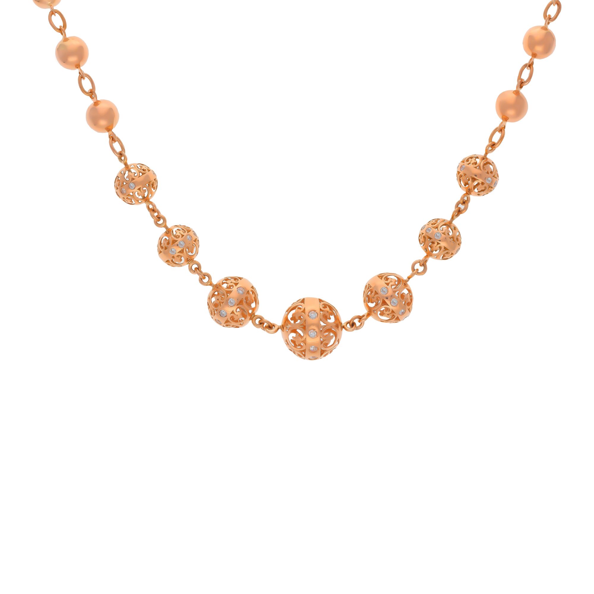 Бусы, золото, 585, 29.84г, 55904 | GoldMarket.kz
