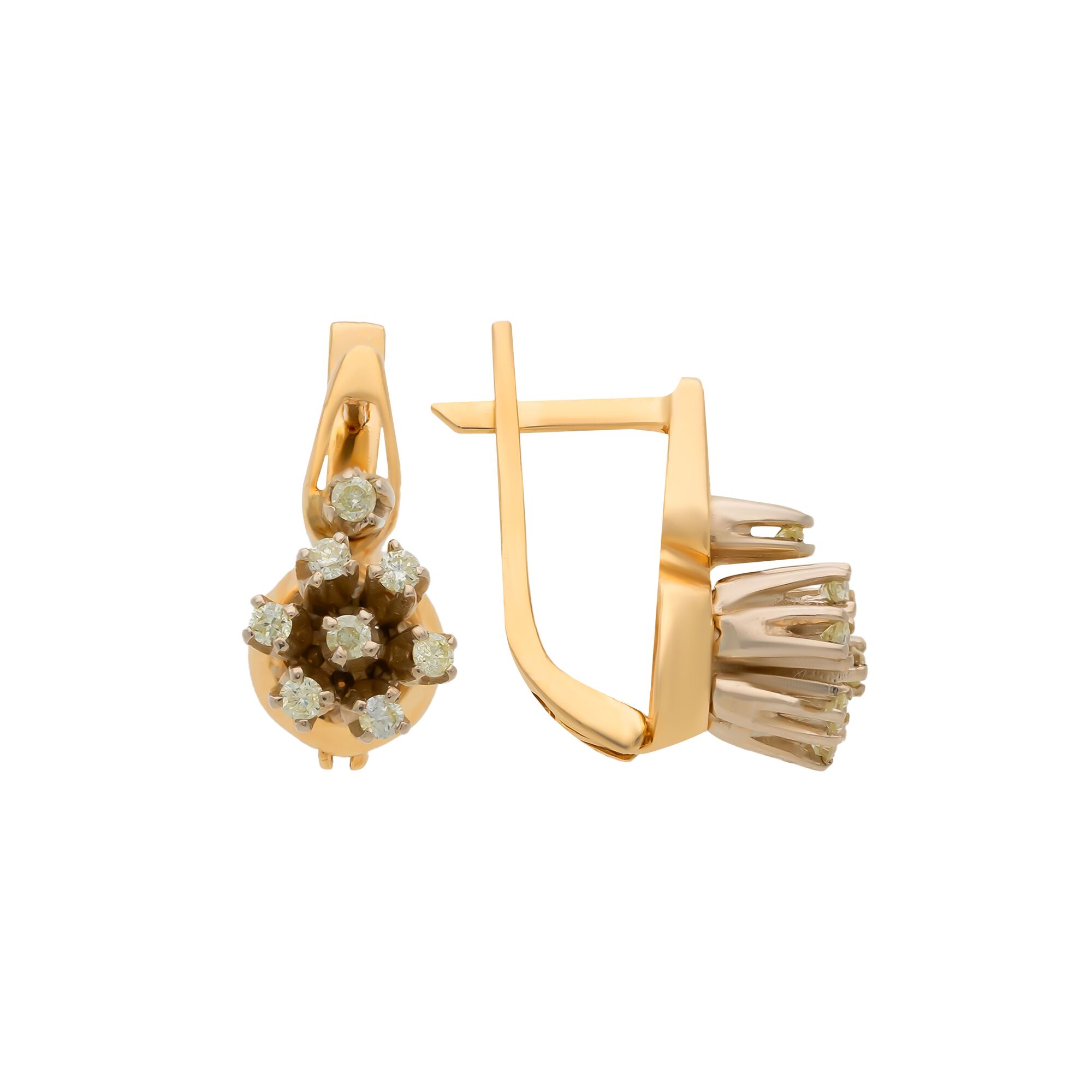 Серьги, золото, 585, 5.62г, 55930, изображение 2 | GoldMarket.kz