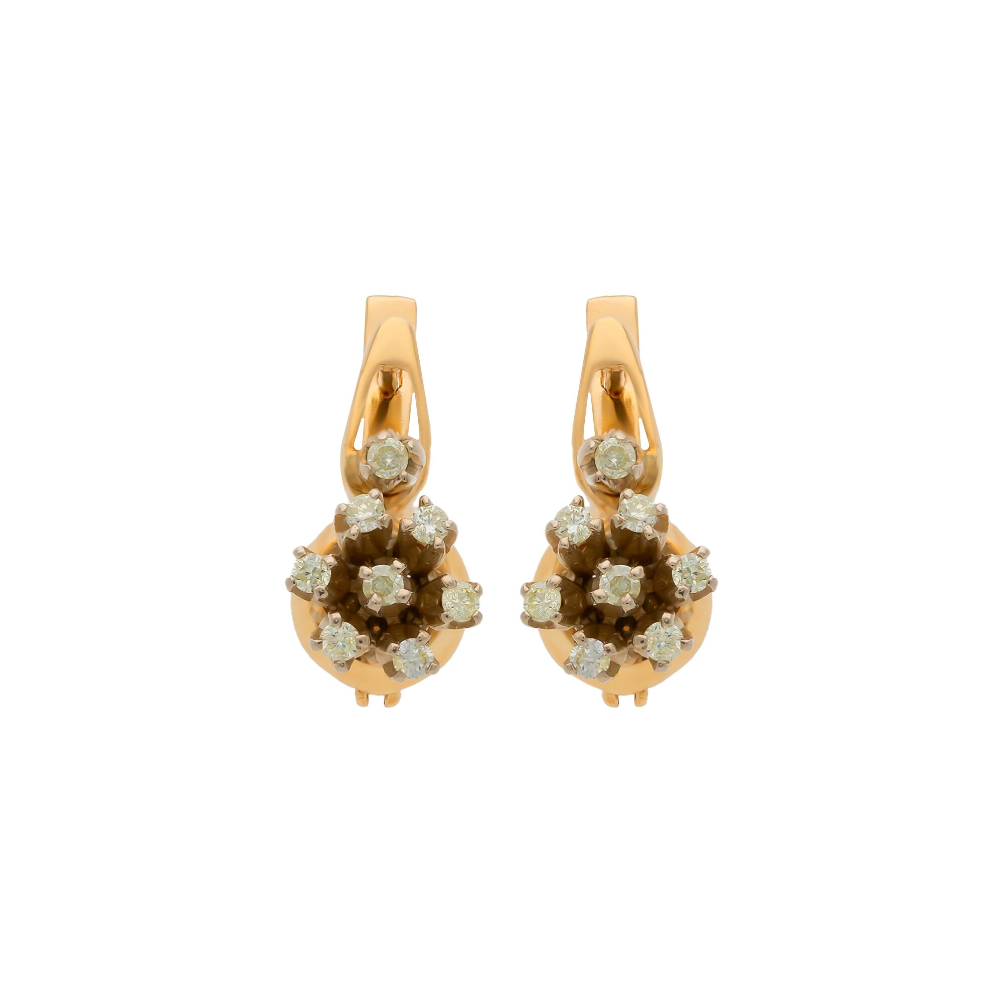 Серьги, золото, 585, 5.62г, 55930 | GoldMarket.kz
