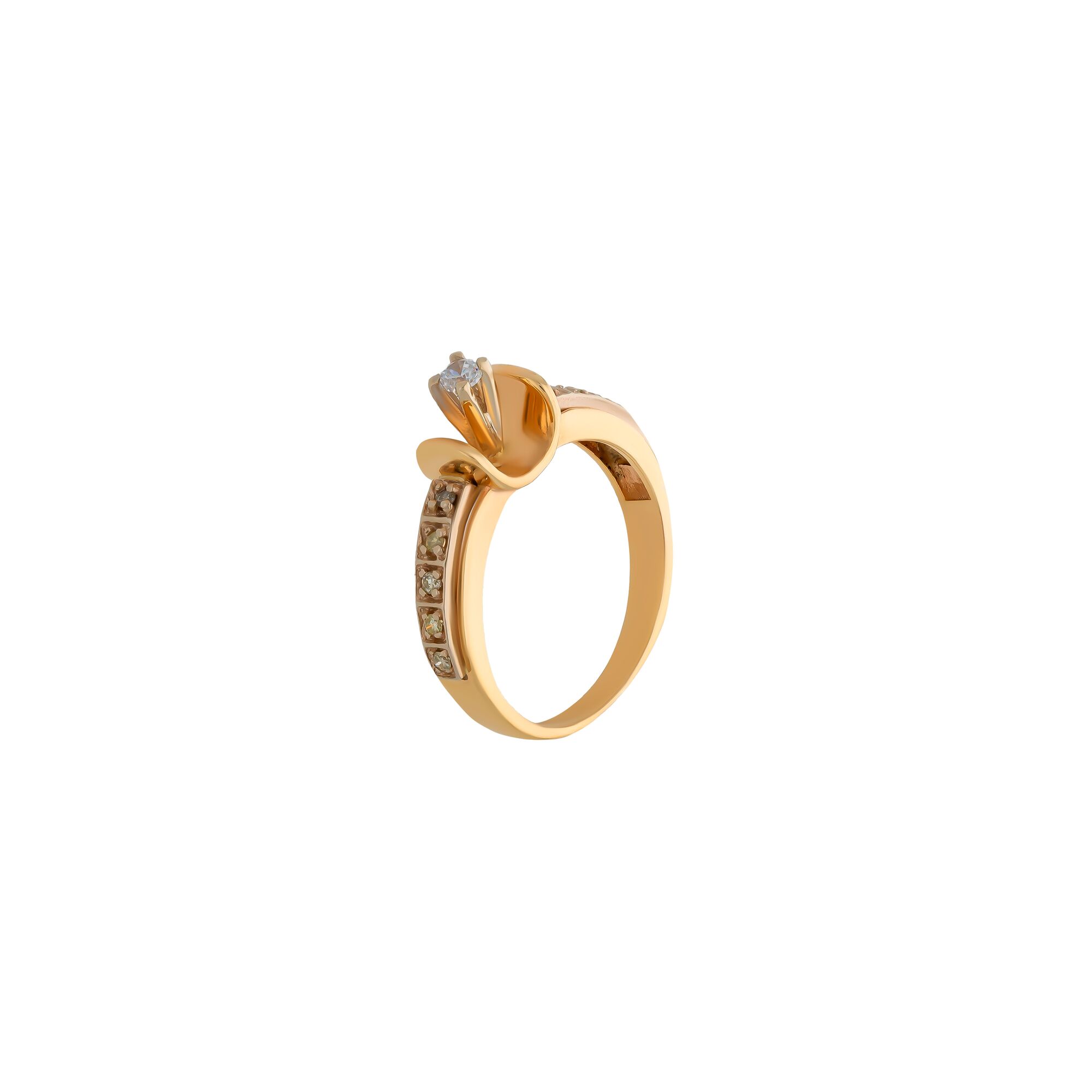 Кольцо, золото, 585, 4.32г, 55945 | GoldMarket.kz