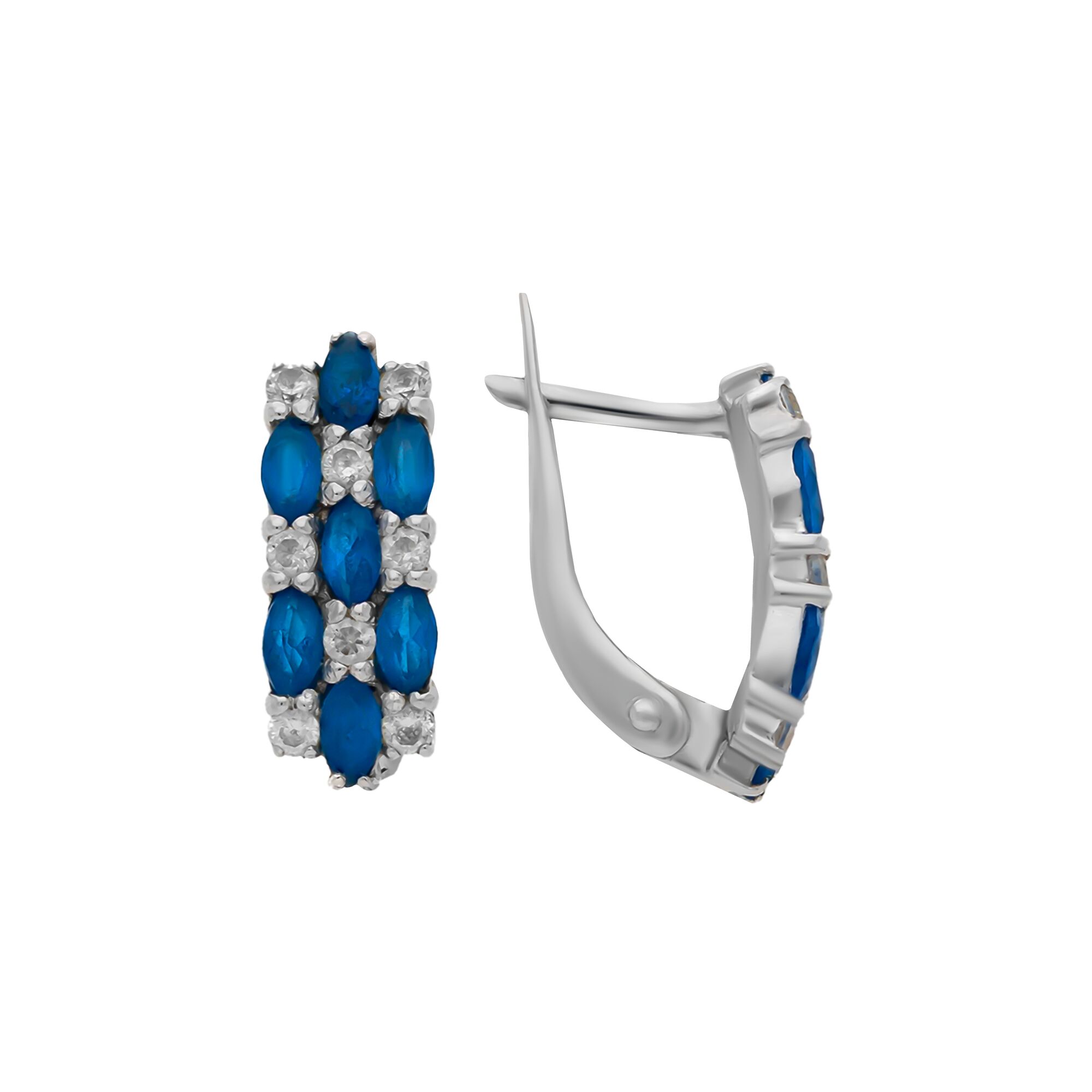 Серьги, золото, 585, 3.77г, 56009, изображение 2 | GoldMarket.kz