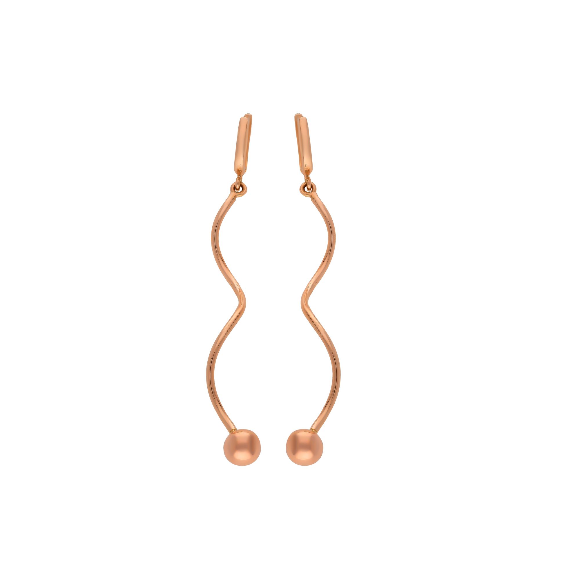 Серьги, золото, 585, 4.4г, 56074 | GoldMarket.kz