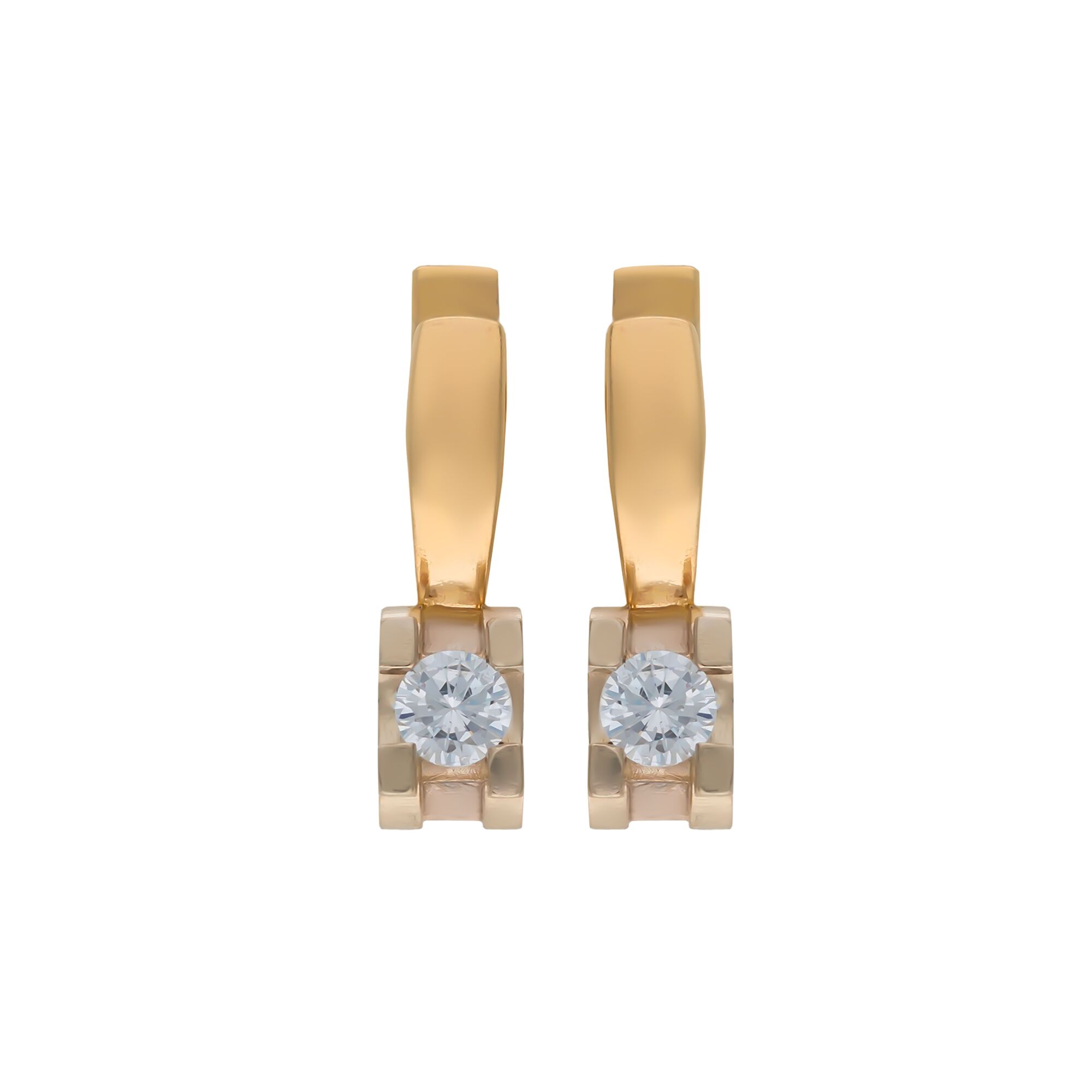 Серьги, золото, 585, 4.84г, 56099 | GoldMarket.kz