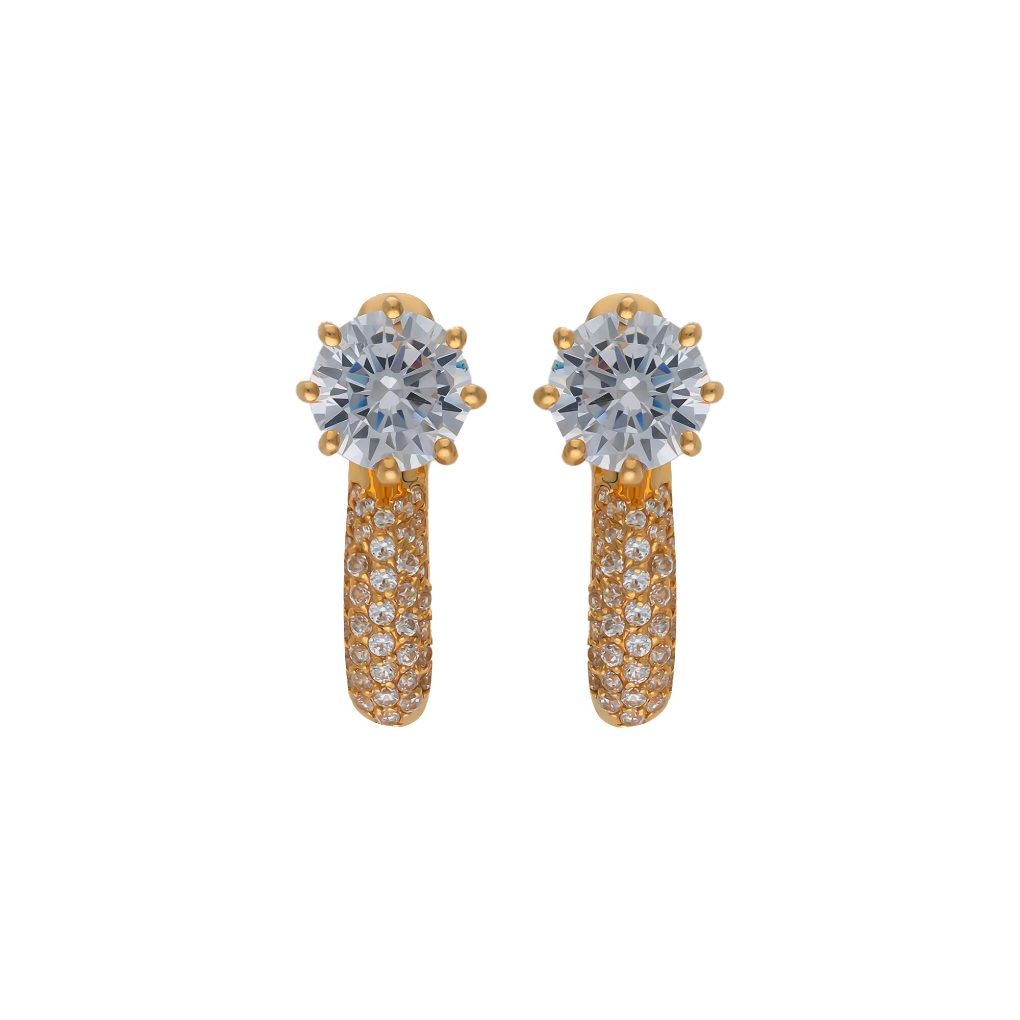 Серьги, золото, 585, 3.15г, 56117 | GoldMarket.kz