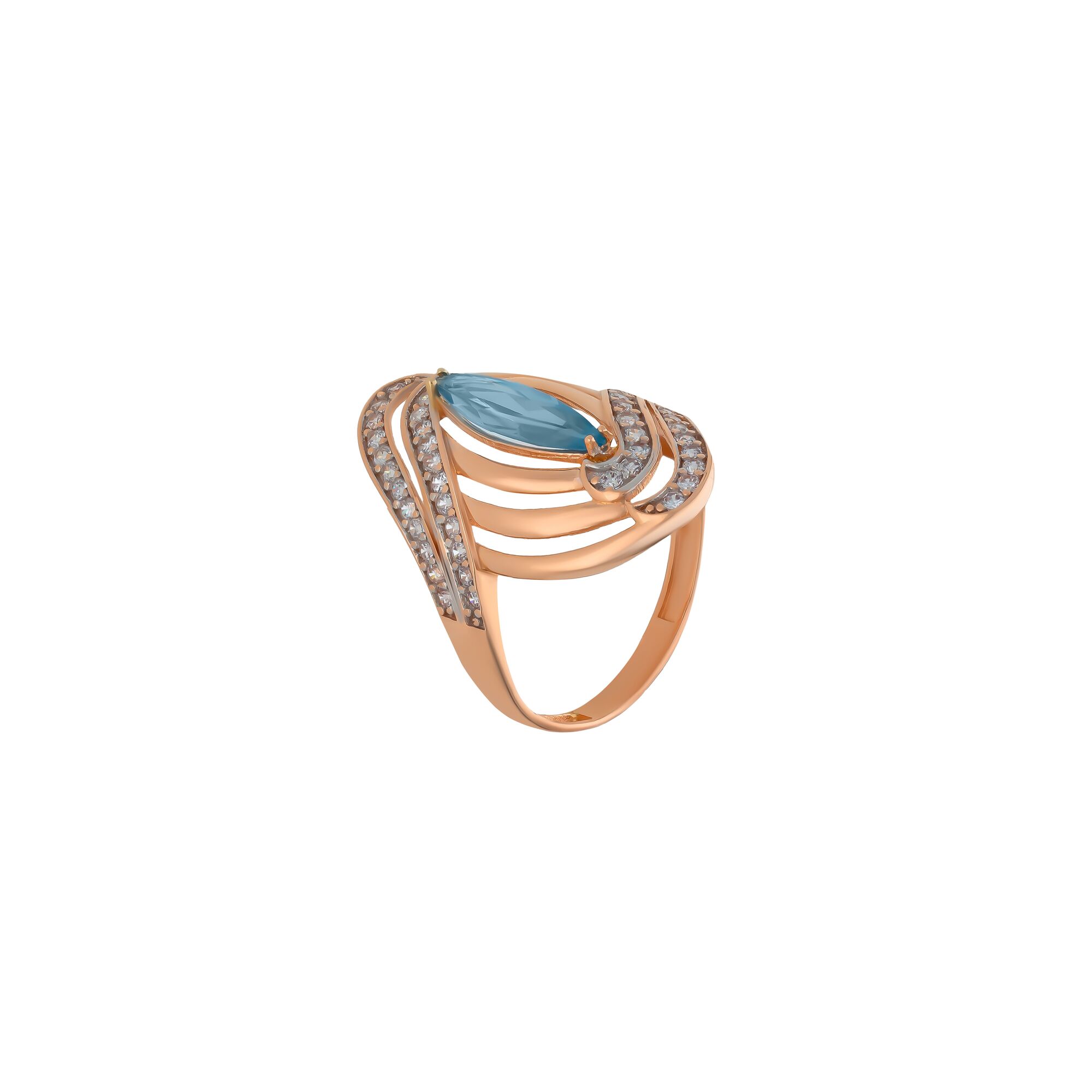 Кольцо, золото, 585, 3.6г, 56143 | GoldMarket.kz