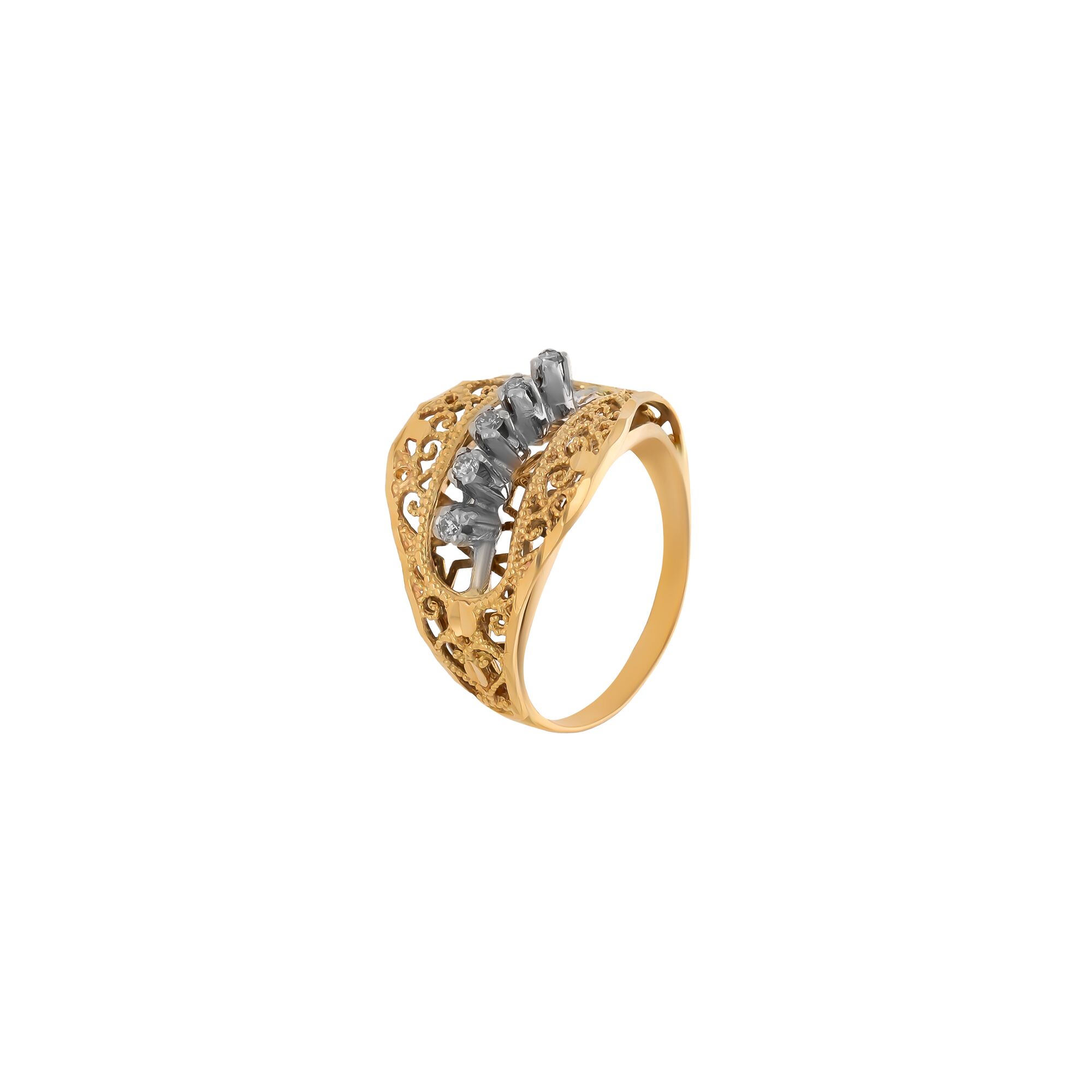 Кольцо, золото, 585, 3.36г, 56407 | GoldMarket.kz