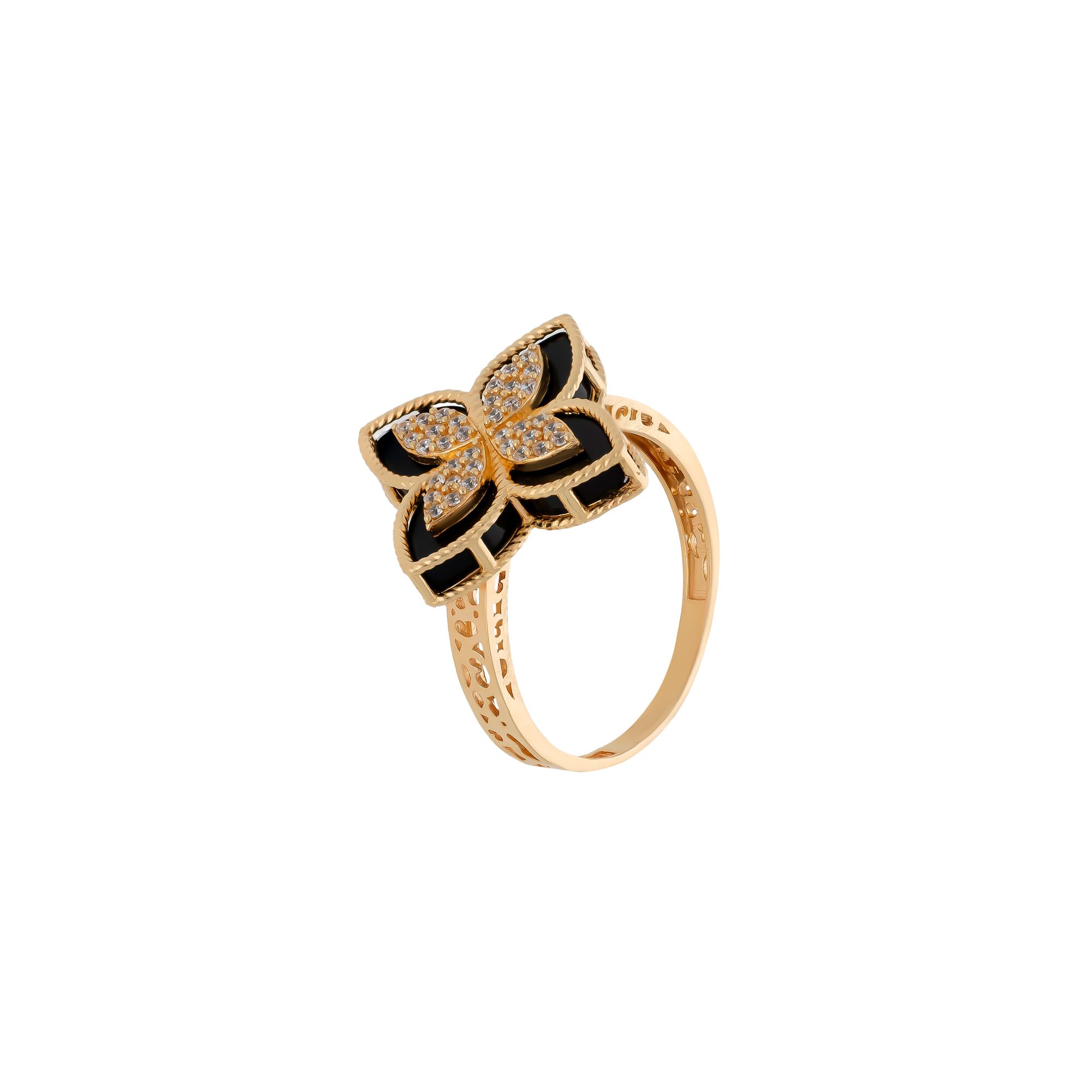 Кольцо, золото, 585, 4.2г, 56478 | GoldMarket.kz
