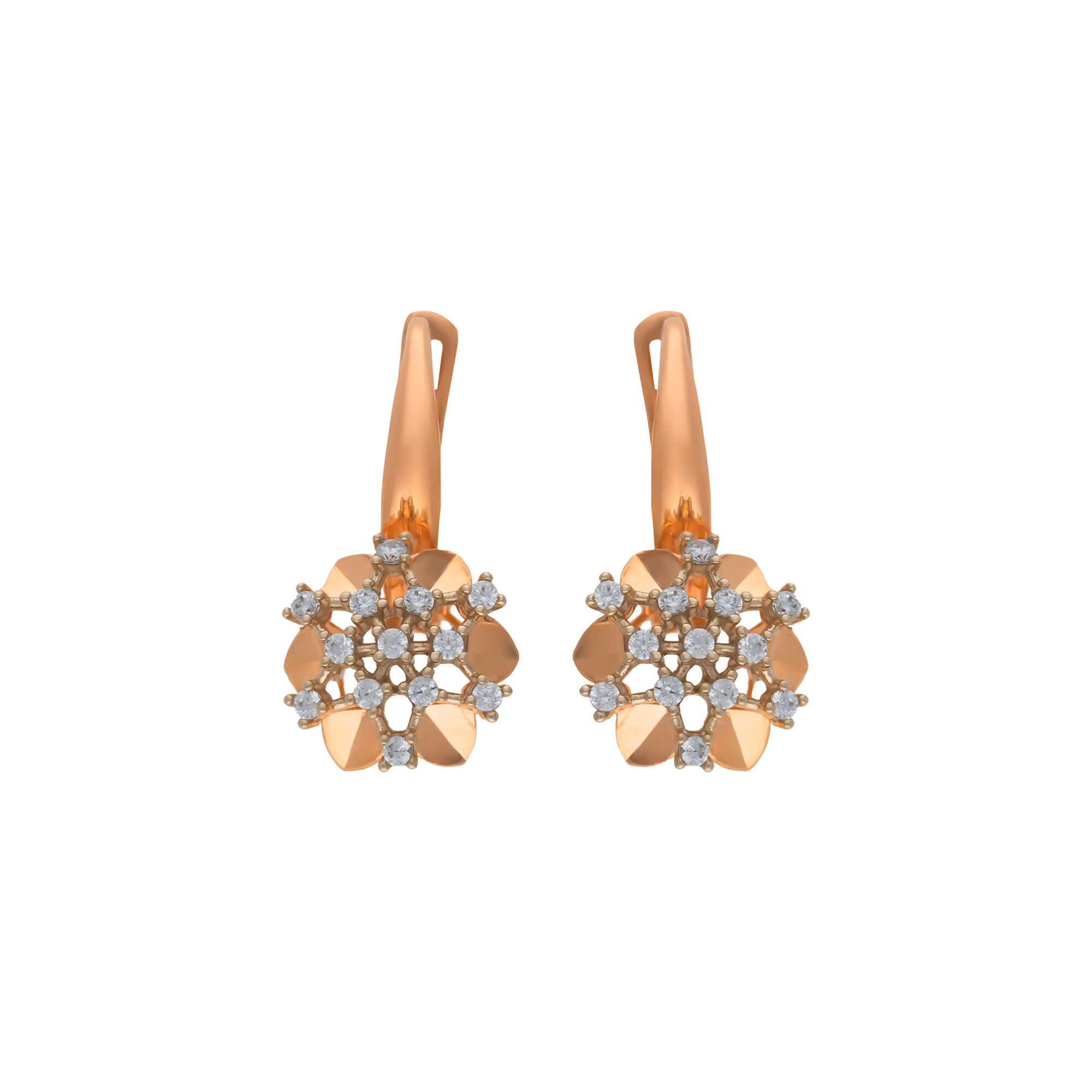 Серьги, золото, 585, 4.5г, 56540 | GoldMarket.kz