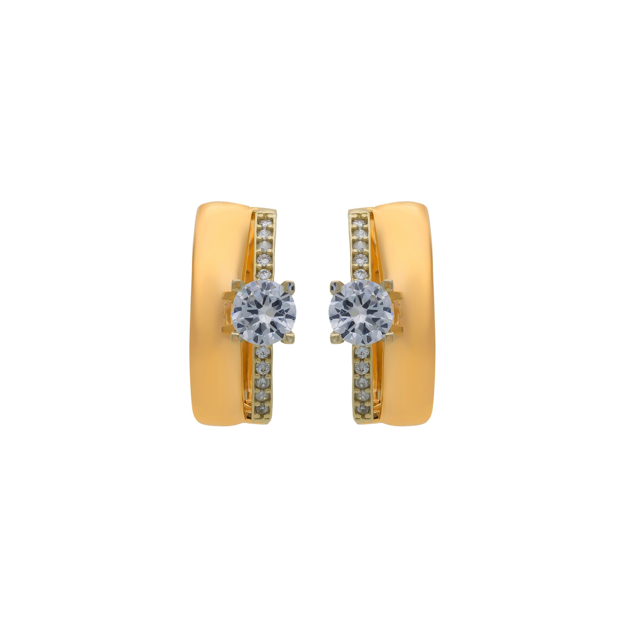 Серьги, золото, 585, 4.18г, 56593 | GoldMarket.kz