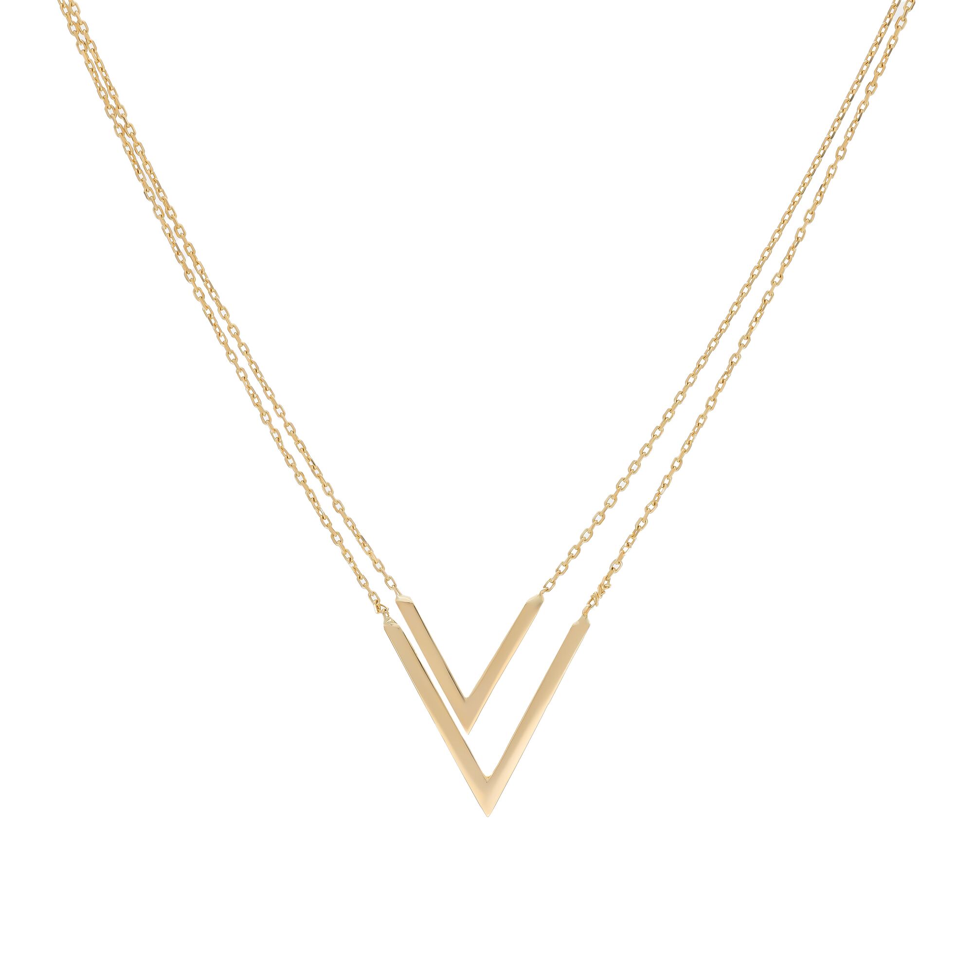 Колье, золото, 585, 3.44г, 56781 | GoldMarket.kz