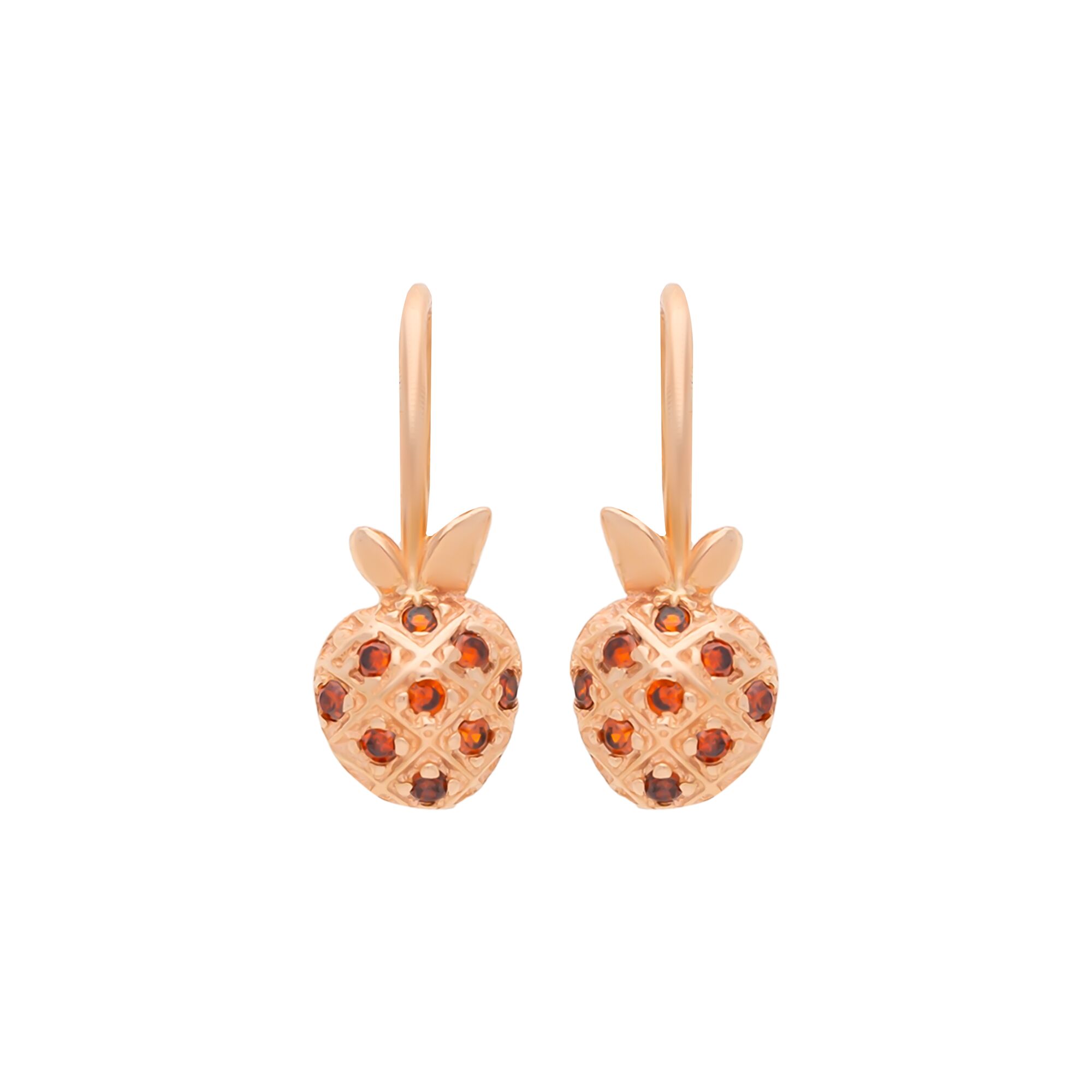 Серьги, золото, 585, 1.7г, 57171 | GoldMarket.kz