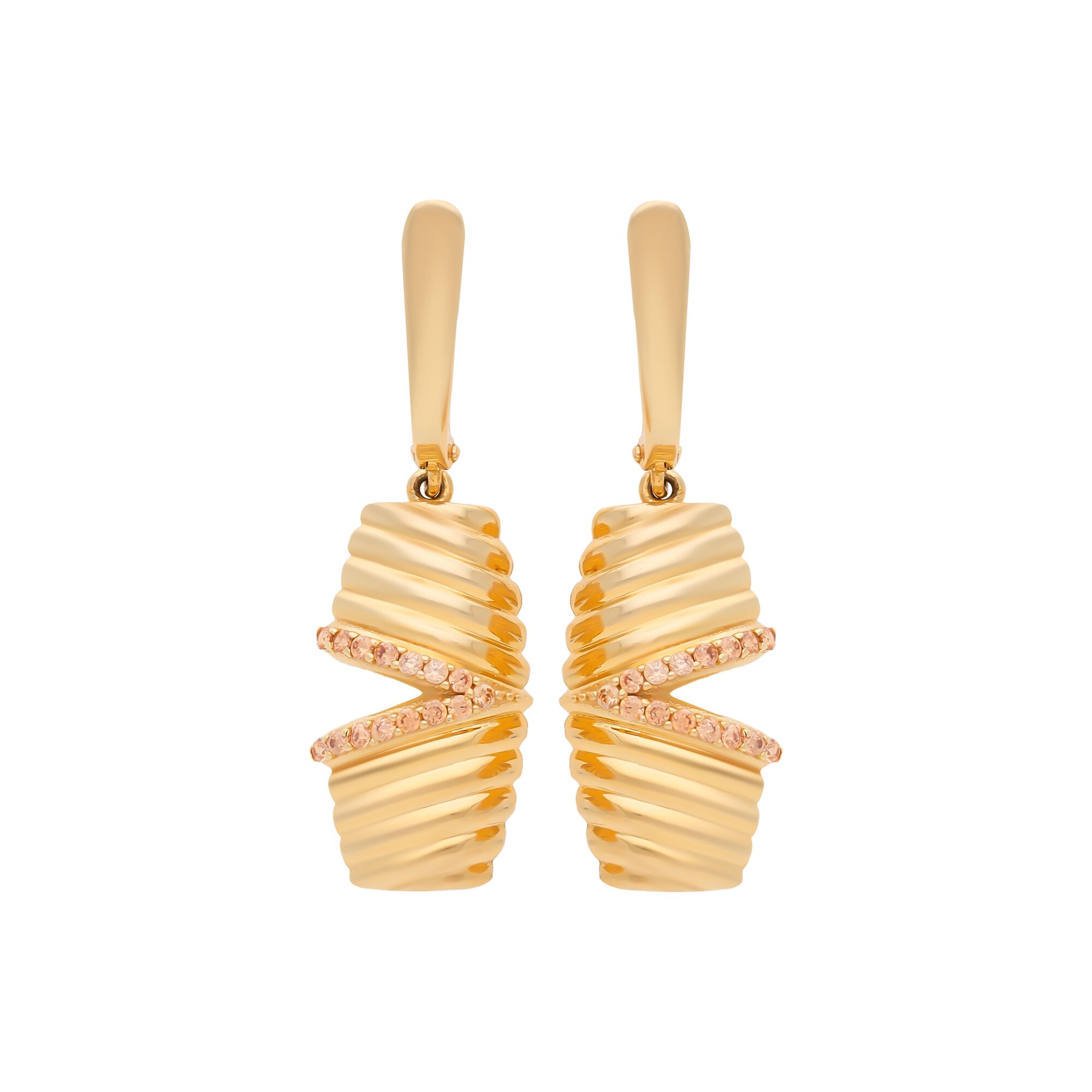 Серьги, золото, 585, 4.07г, 57177 | GoldMarket.kz