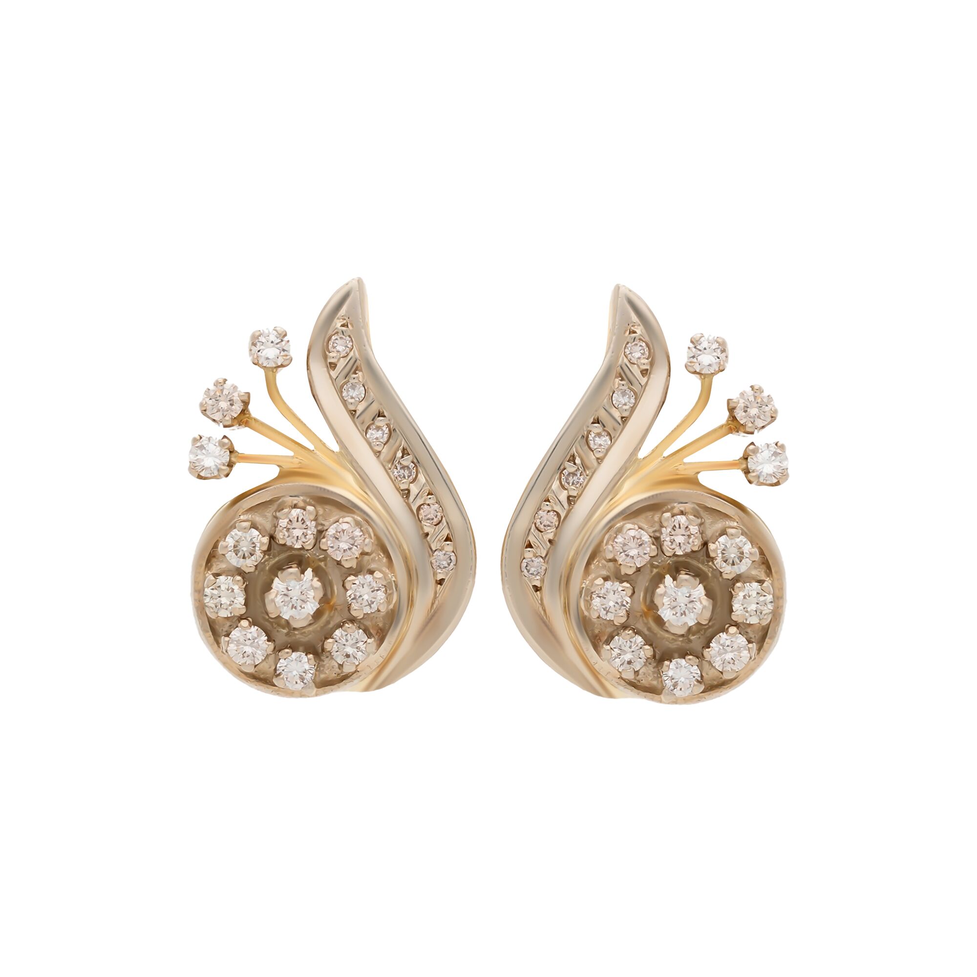 Серьги, золото, 750, 11.3г, 57179 | GoldMarket.kz
