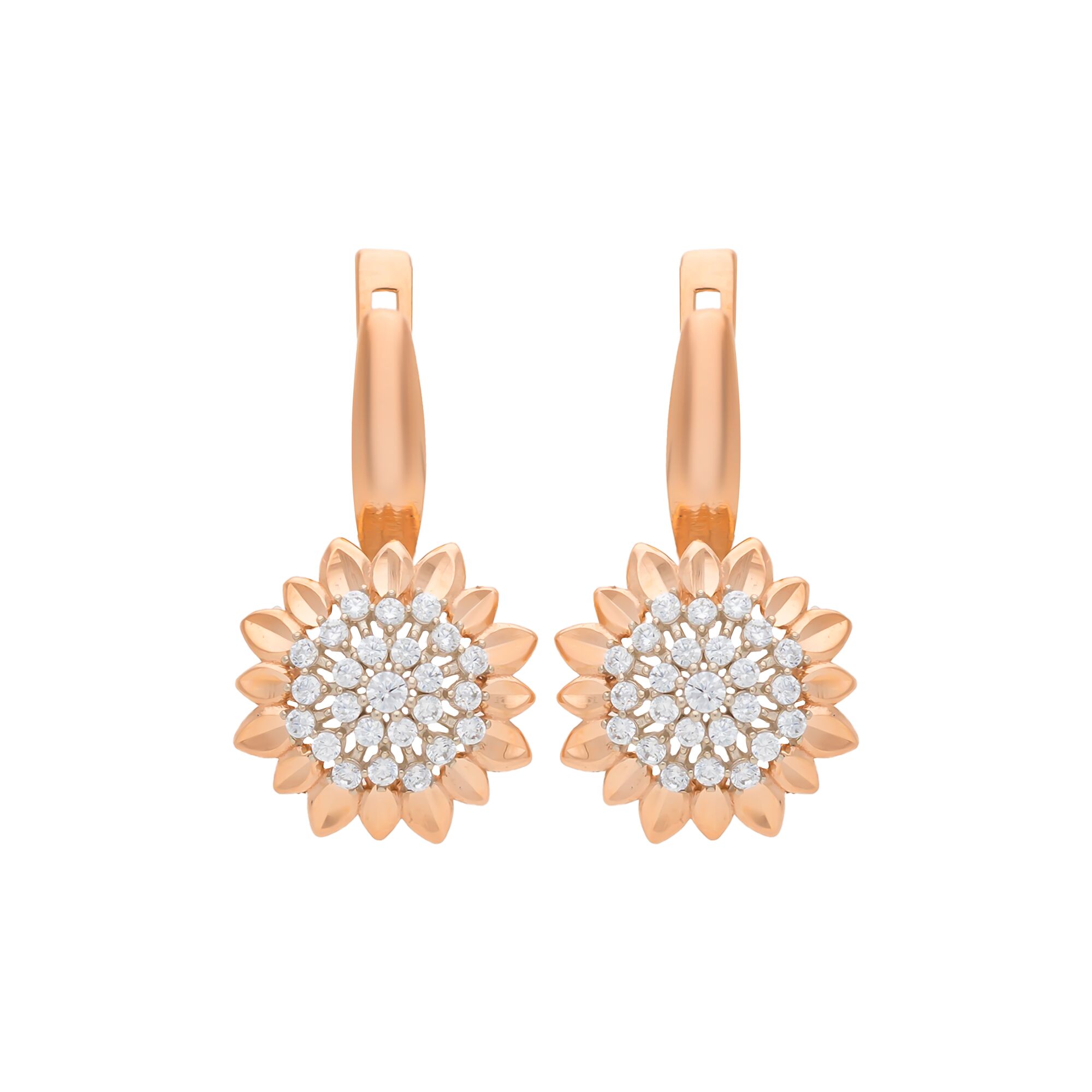 Серьги, золото, 585, 4.53г, 57235 | GoldMarket.kz