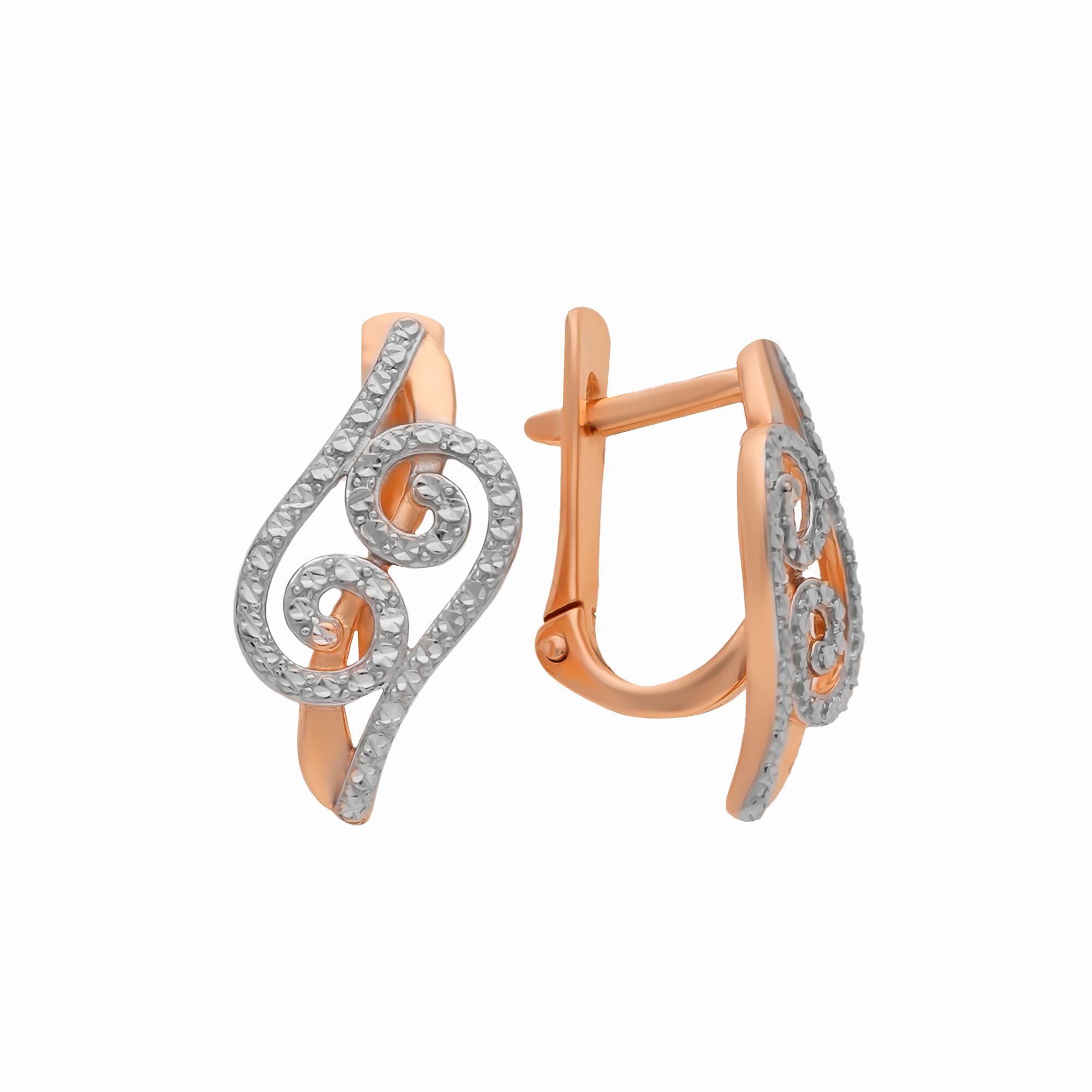 Серьги, золото, 585, 3.21г, 57369, изображение 2 | GoldMarket.kz