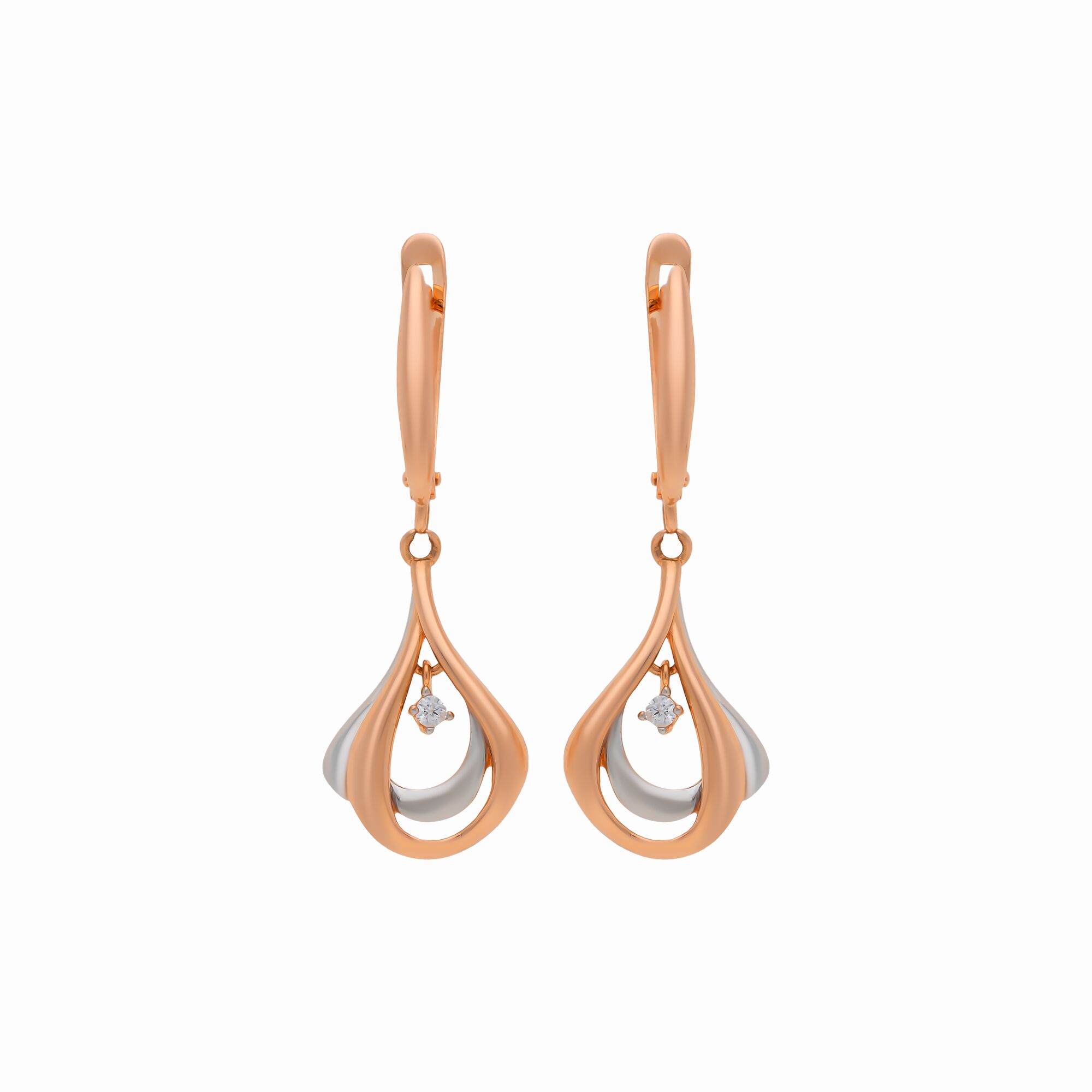Серьги, золото, 585, 2.76г, 57378 | GoldMarket.kz