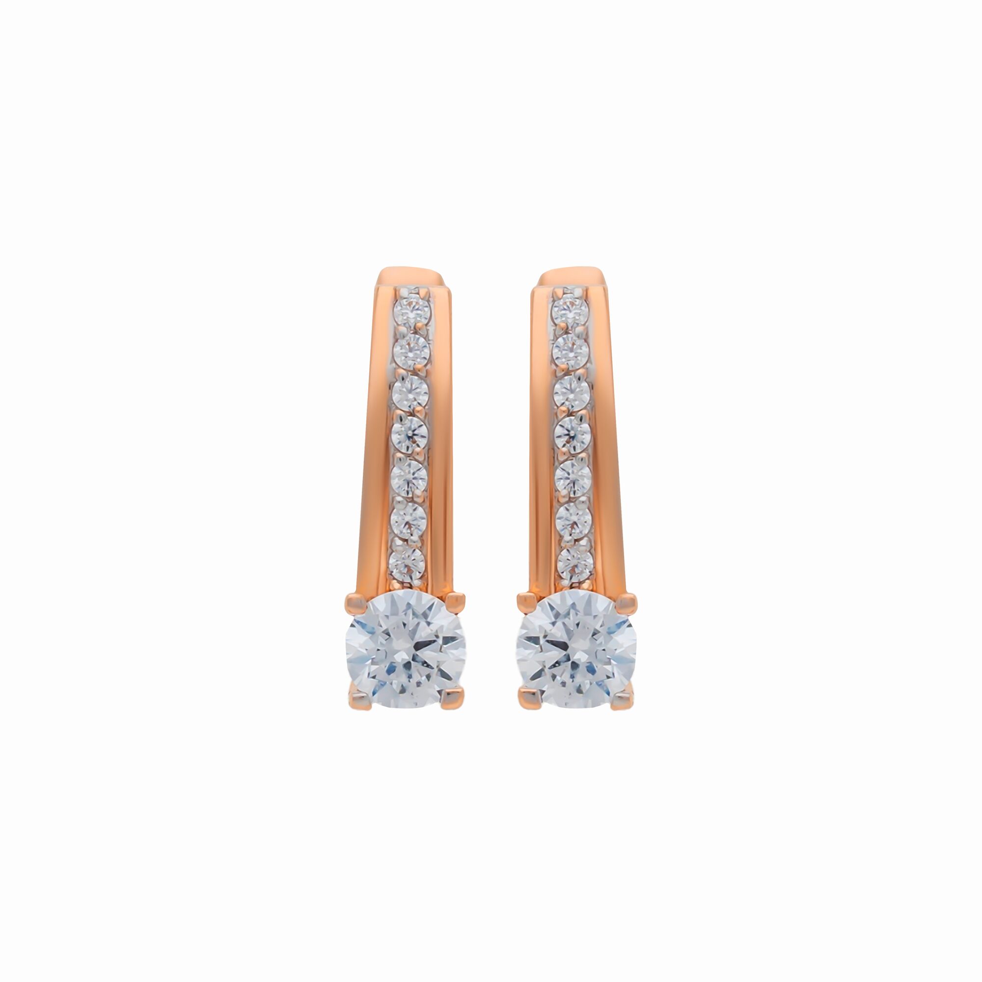 Серьги, золото, 585, 2.56г, 57398 | GoldMarket.kz