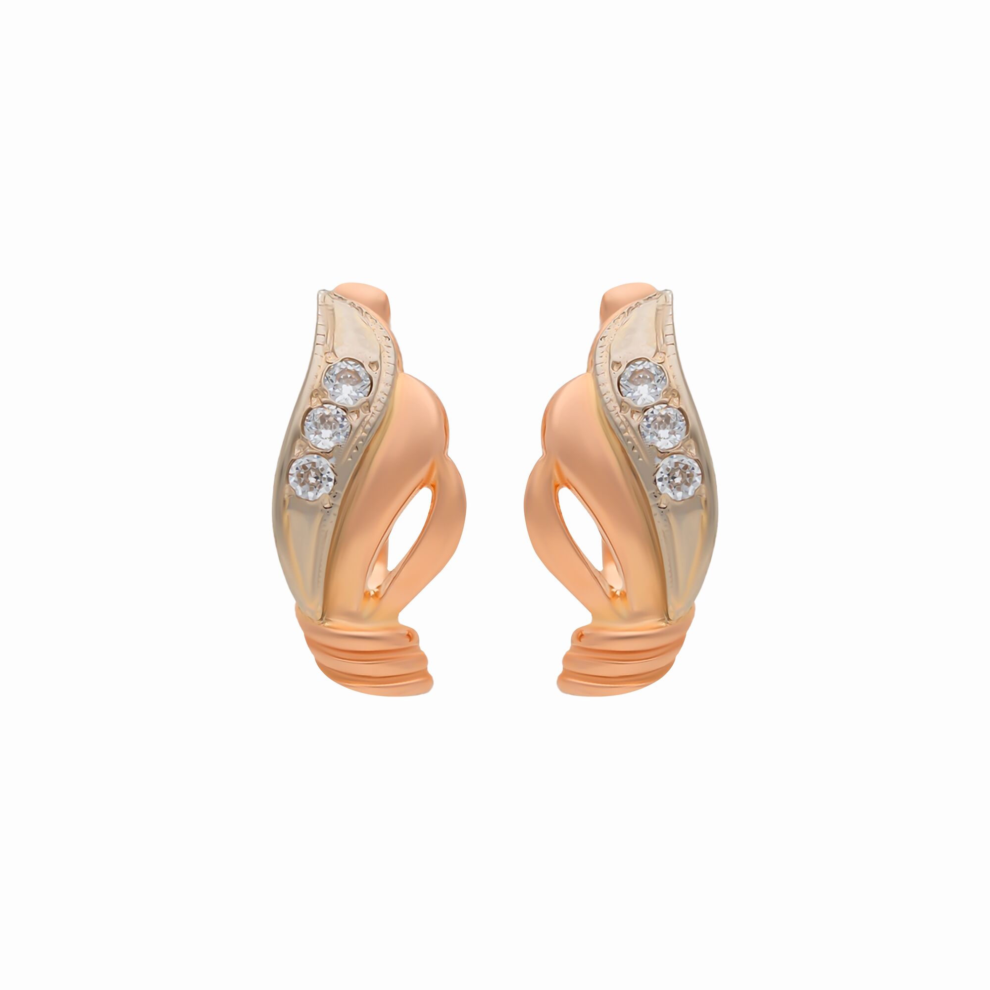 Серьги, золото, 585, 3.68г, 57436 | GoldMarket.kz