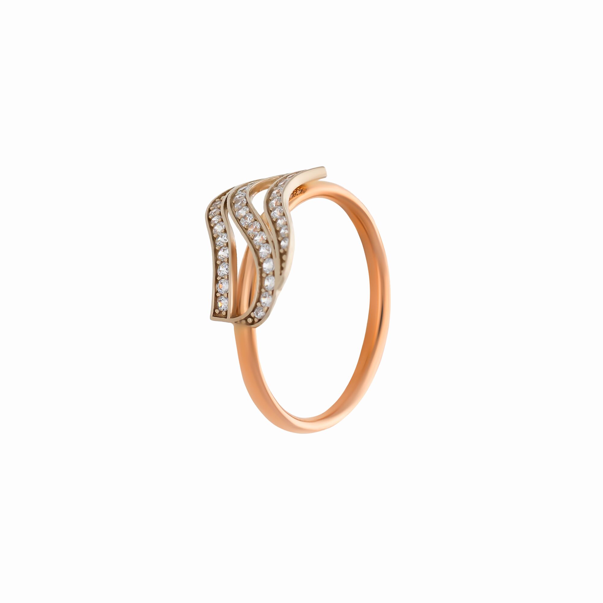 Кольцо, золото, 585, 1.27г, 57461 | GoldMarket.kz
