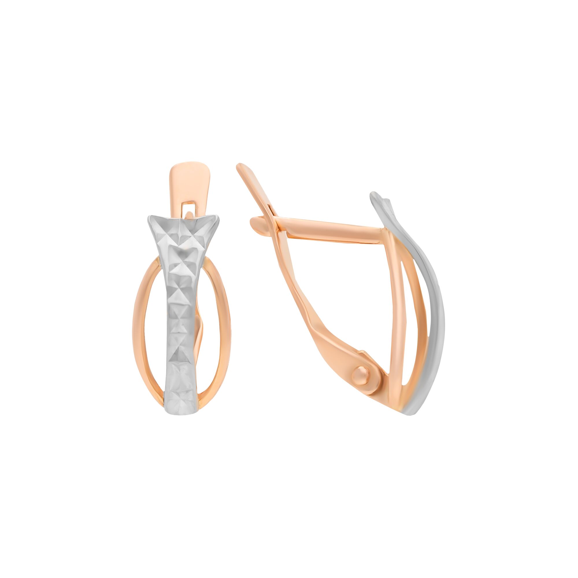 Серьги, золото, 585, 2.3г, 57261, изображение 2 | GoldMarket.kz