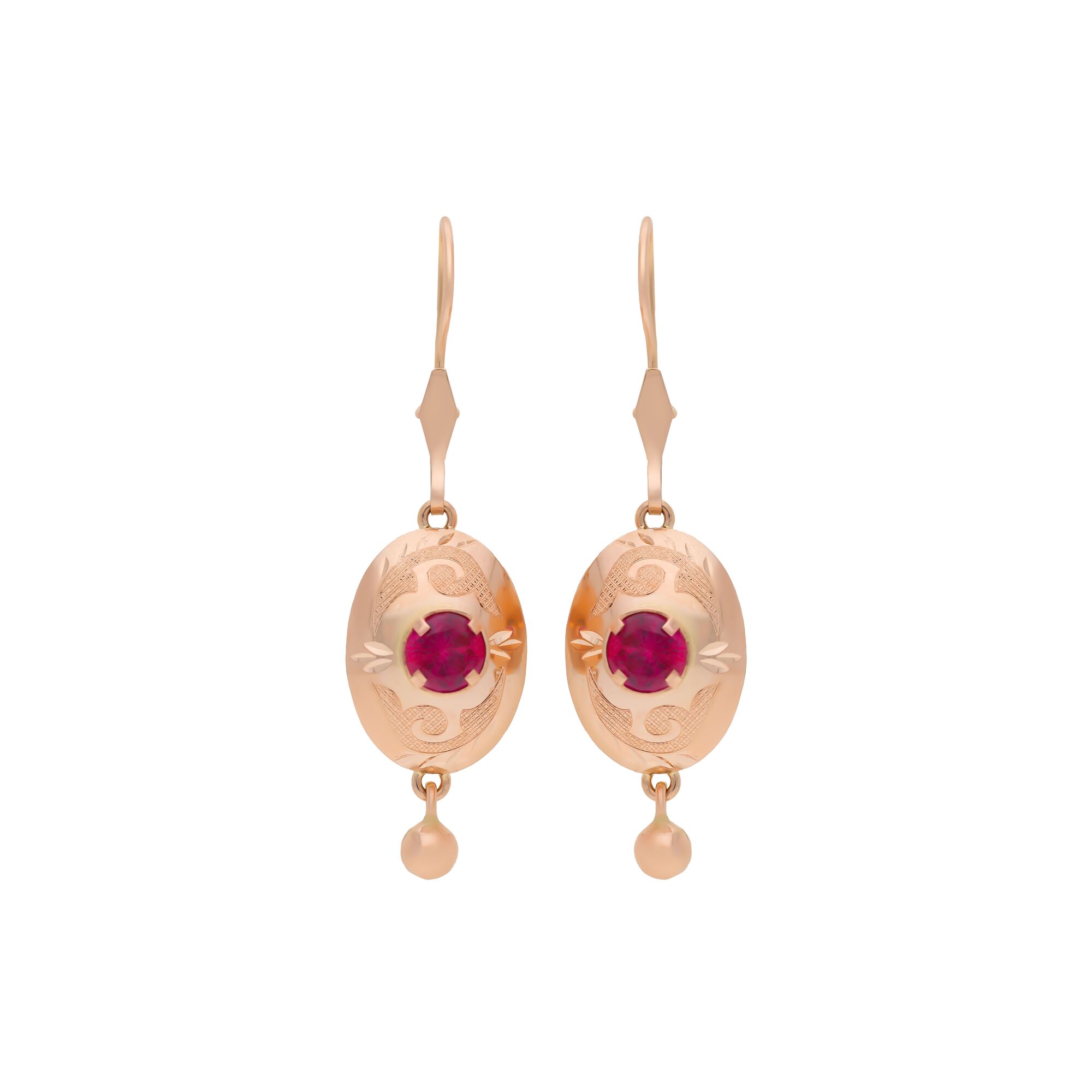 Серьги, золото, 585, 3.83г, 57311 | GoldMarket.kz