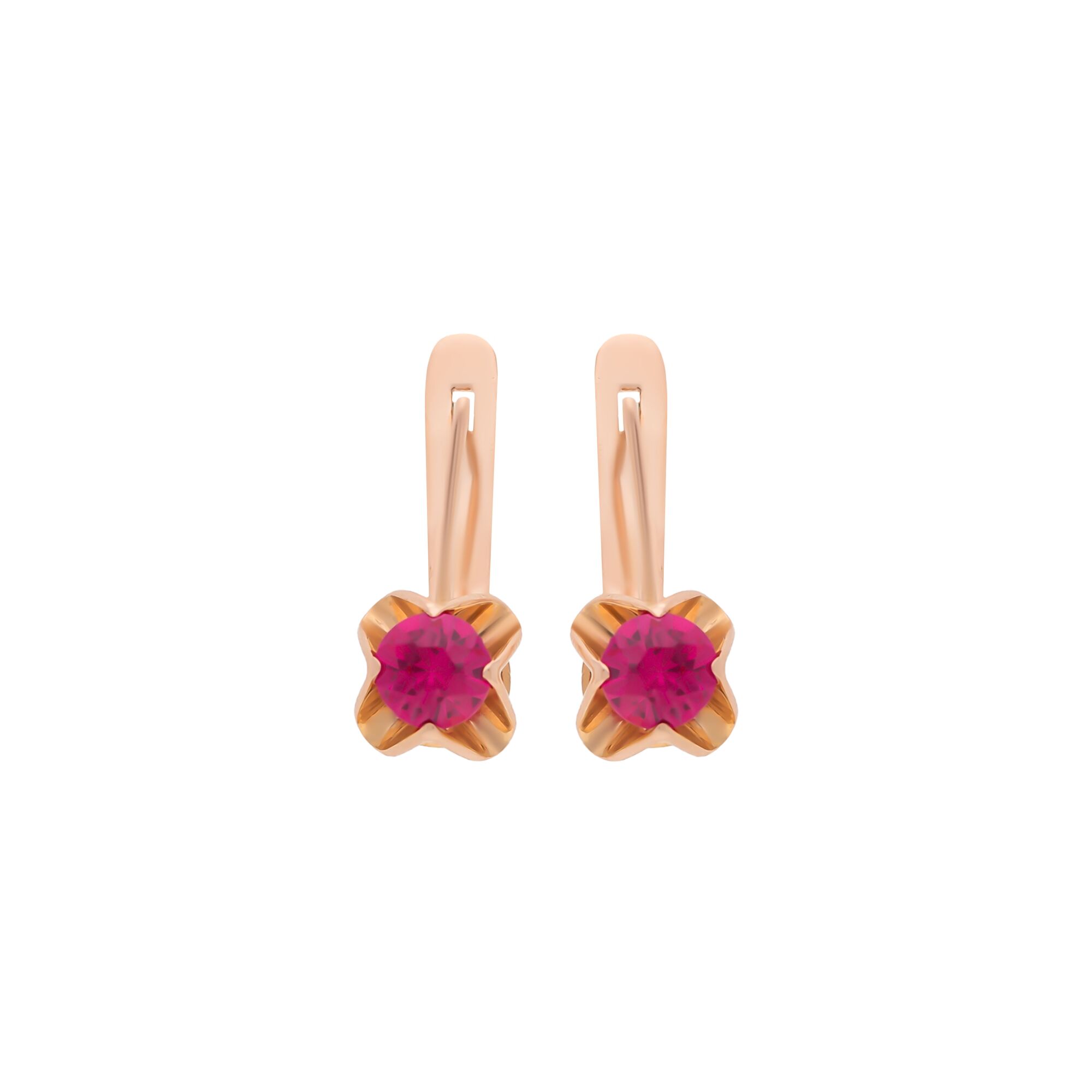 Серьги, золото, 585, 3.43г, 57315 | GoldMarket.kz