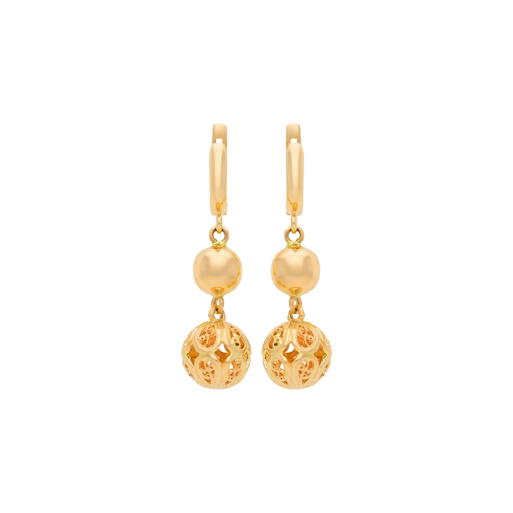 Серьги, золото, 585, 7.55г, 57516 | GoldMarket.kz