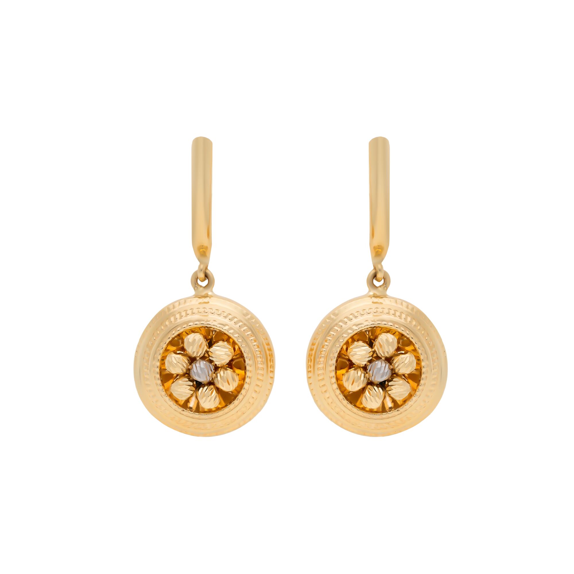 Серьги, золото, 585, 4.4г, 57529 | GoldMarket.kz