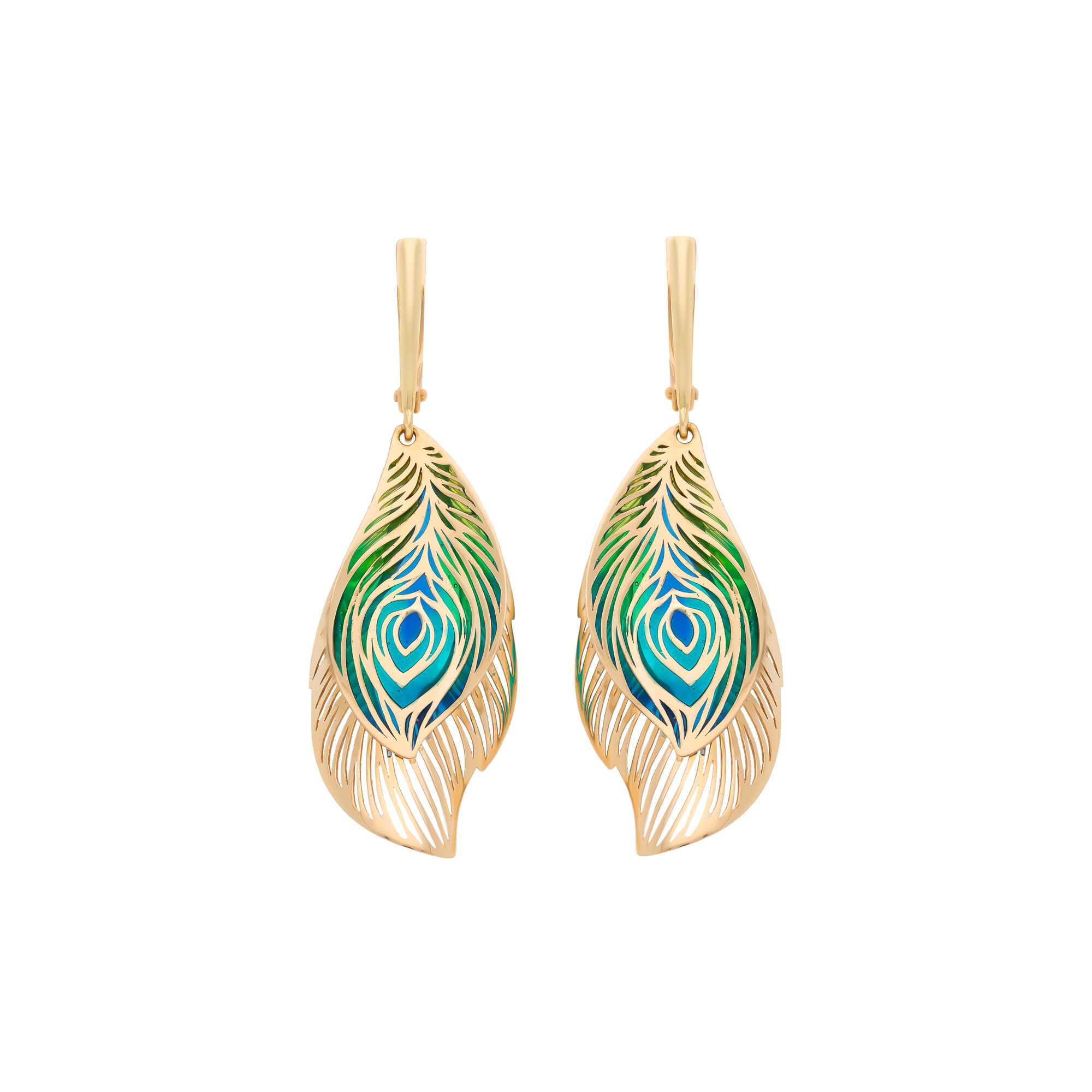 Серьги, золото, 585, 3.93г, 57550 | GoldMarket.kz