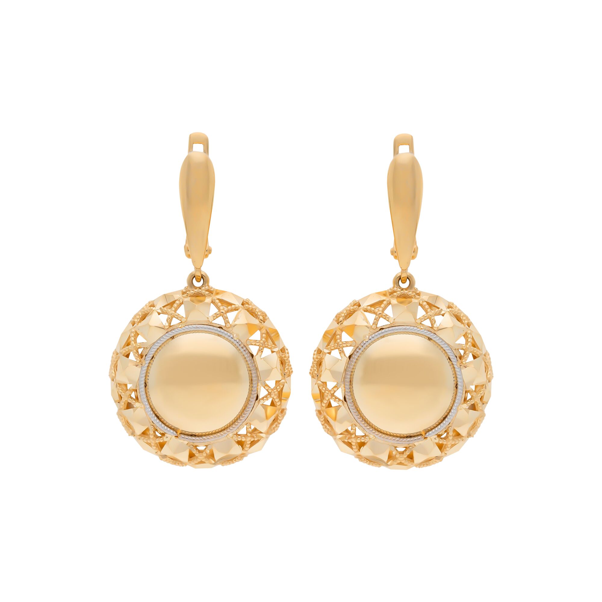 Серьги, золото, 585, 7.3г, 57574 | GoldMarket.kz