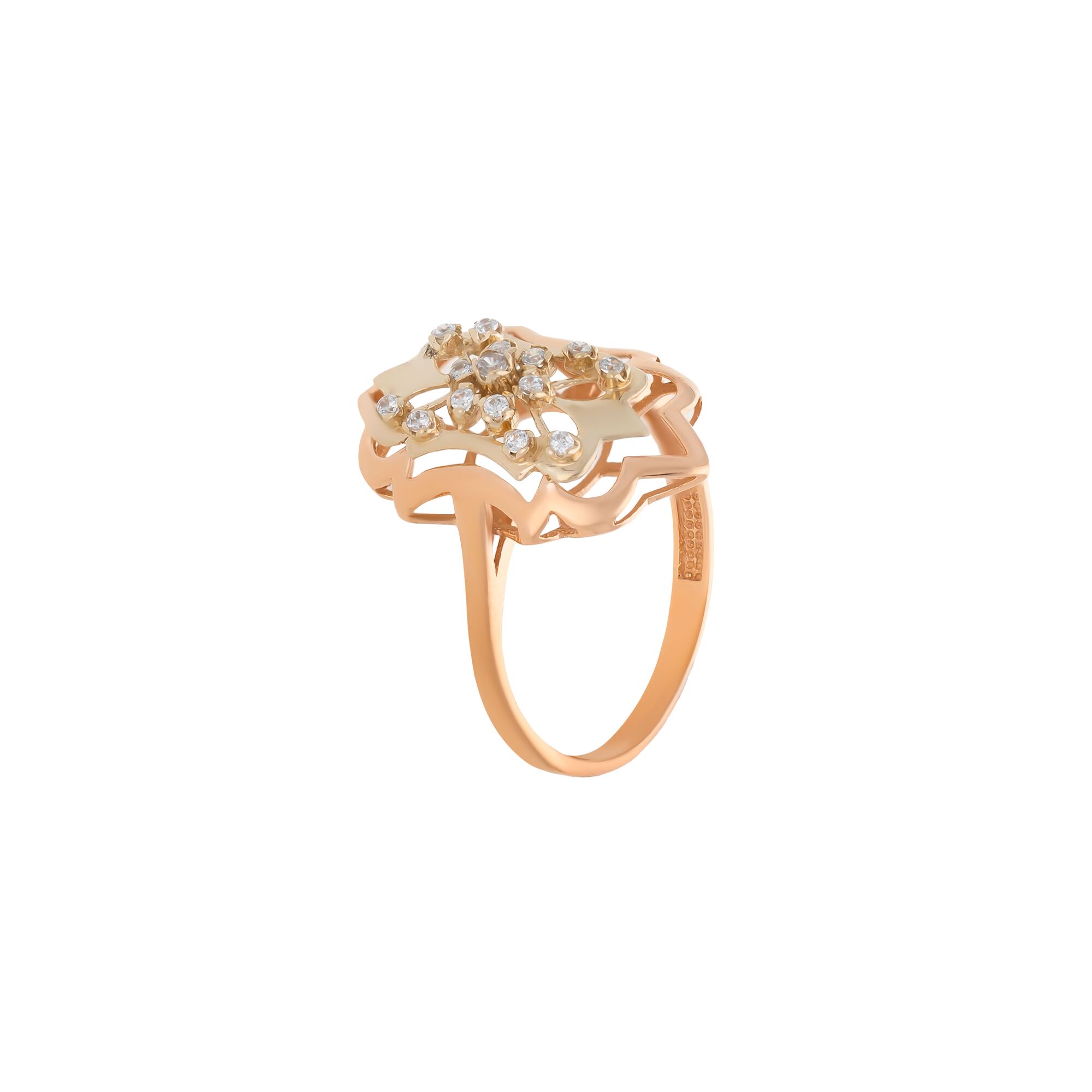 Кольцо, золото, 585, 3.41г, 57637 | GoldMarket.kz