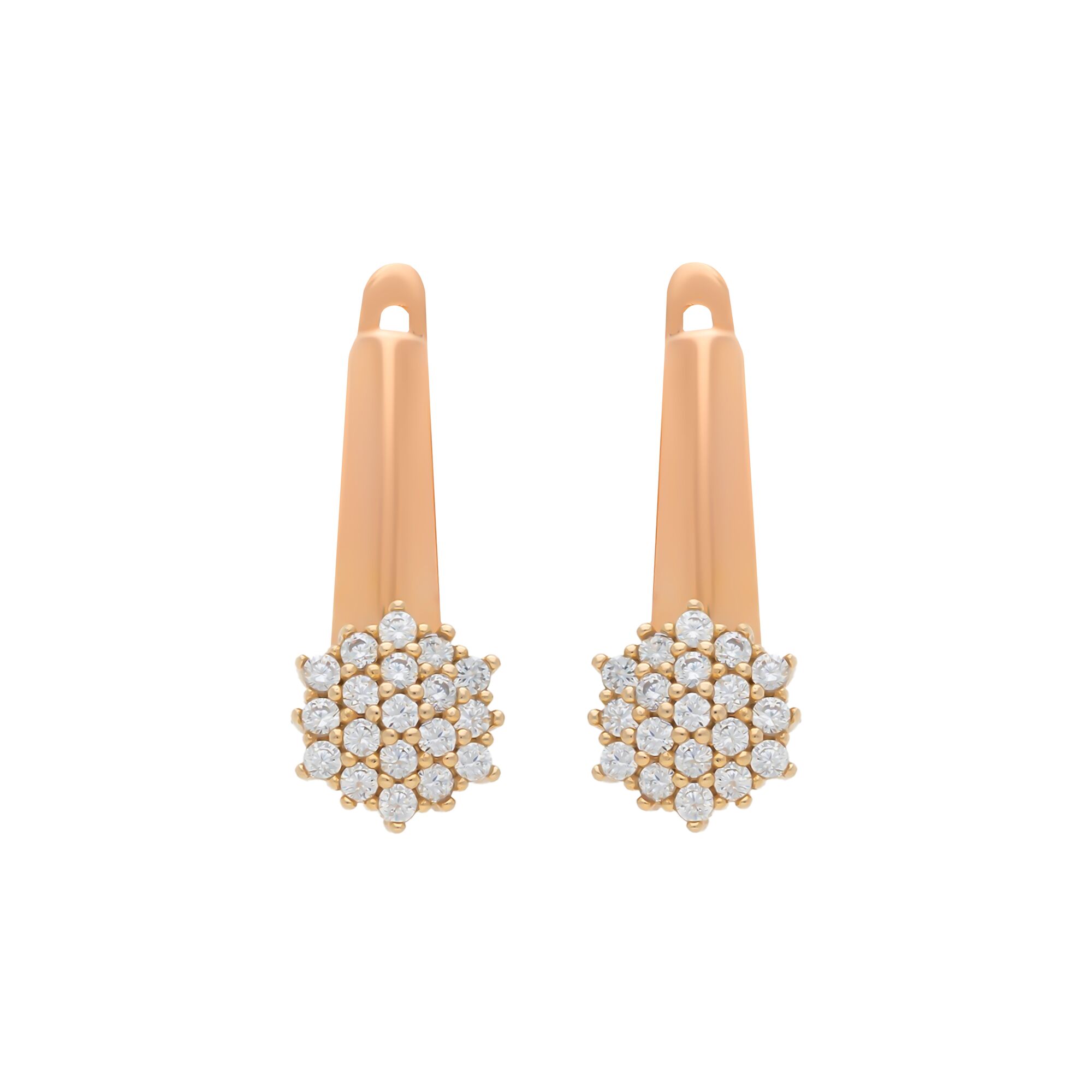 Серьги, золото, 585, 3.8г, 57650 | GoldMarket.kz