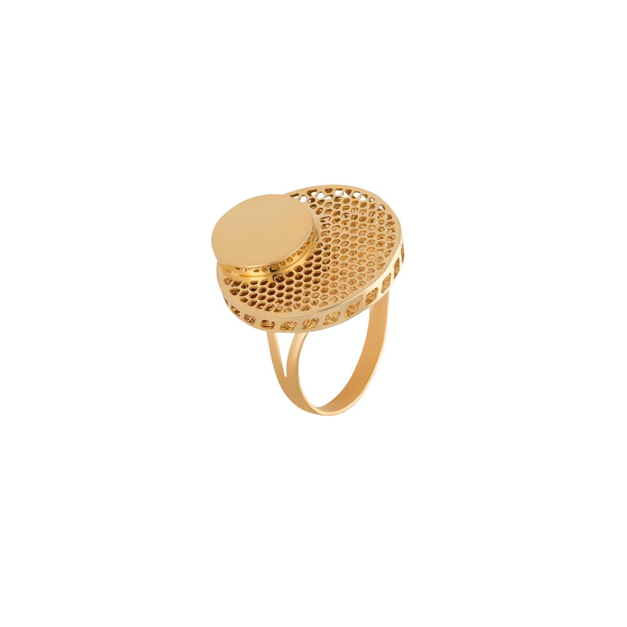 Кольцо, золото, 585, 3.62г, 57657 | GoldMarket.kz