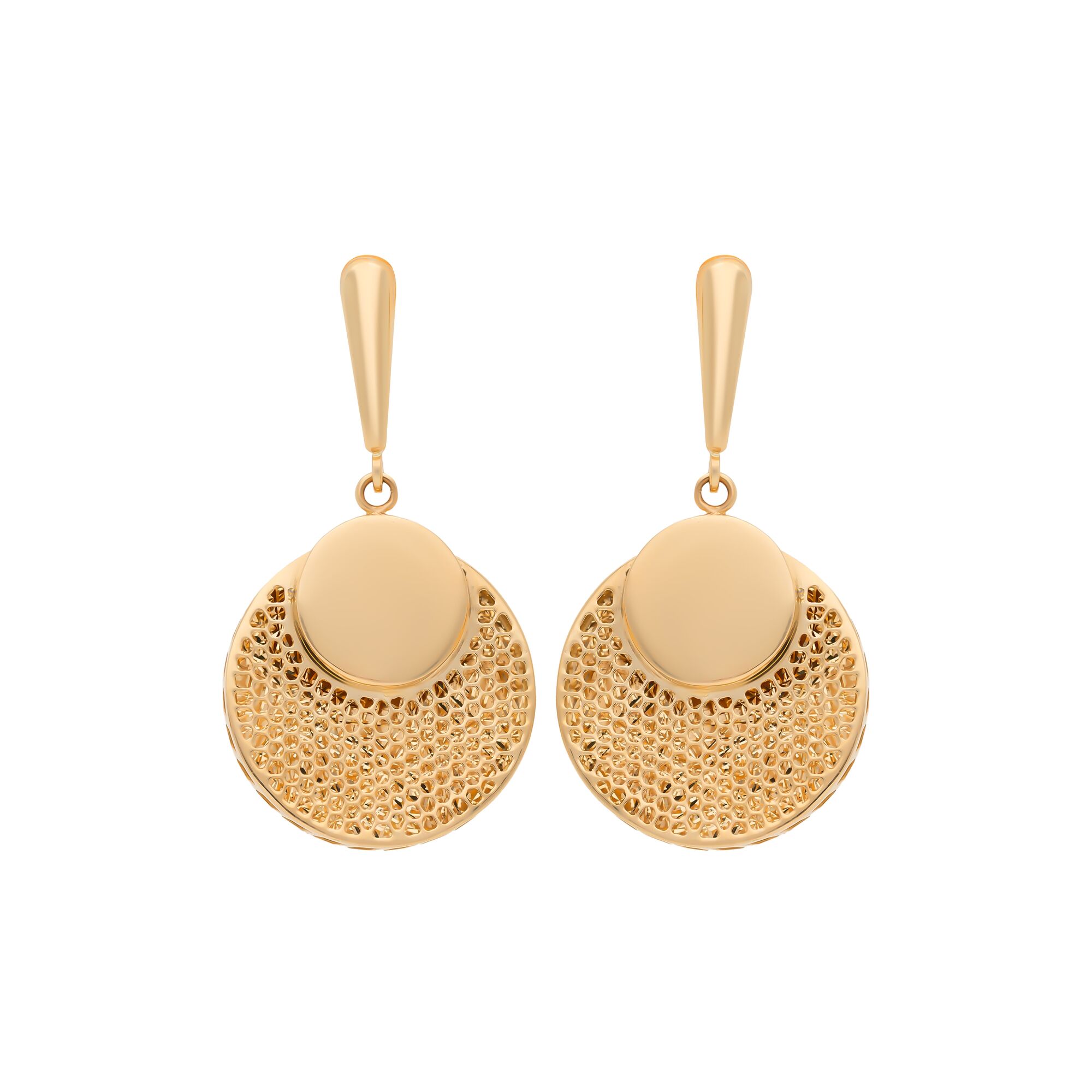 Серьги, золото, 585, 5.82г, 57658 | GoldMarket.kz
