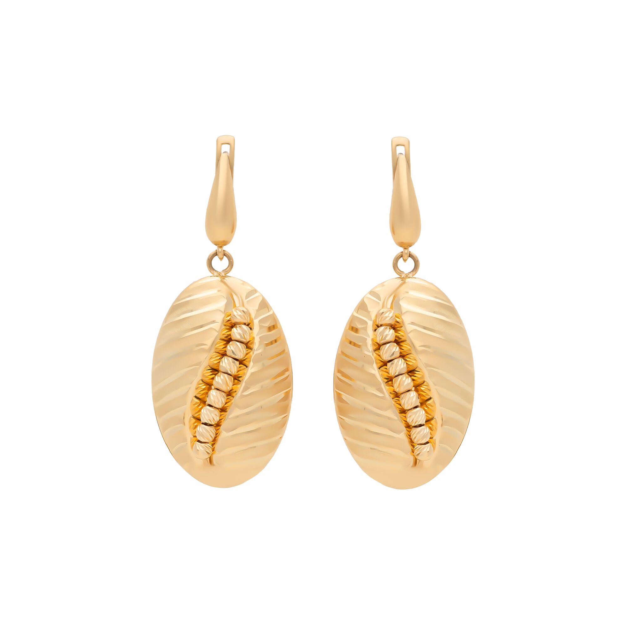 Серьги, золото, 585, 5.9г, 57714 | GoldMarket.kz