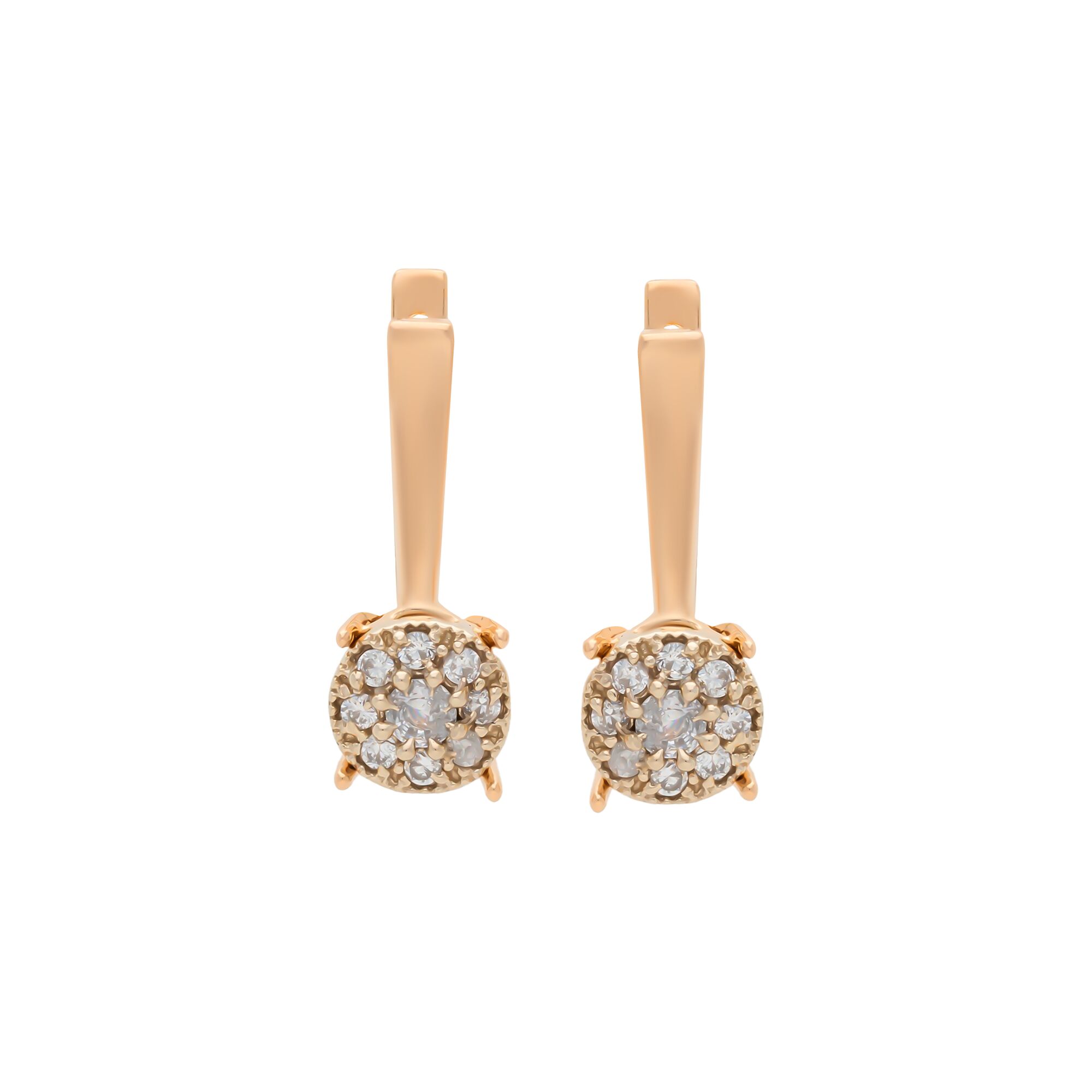 Серьги, золото, 585, 5.02г, 57716 | GoldMarket.kz