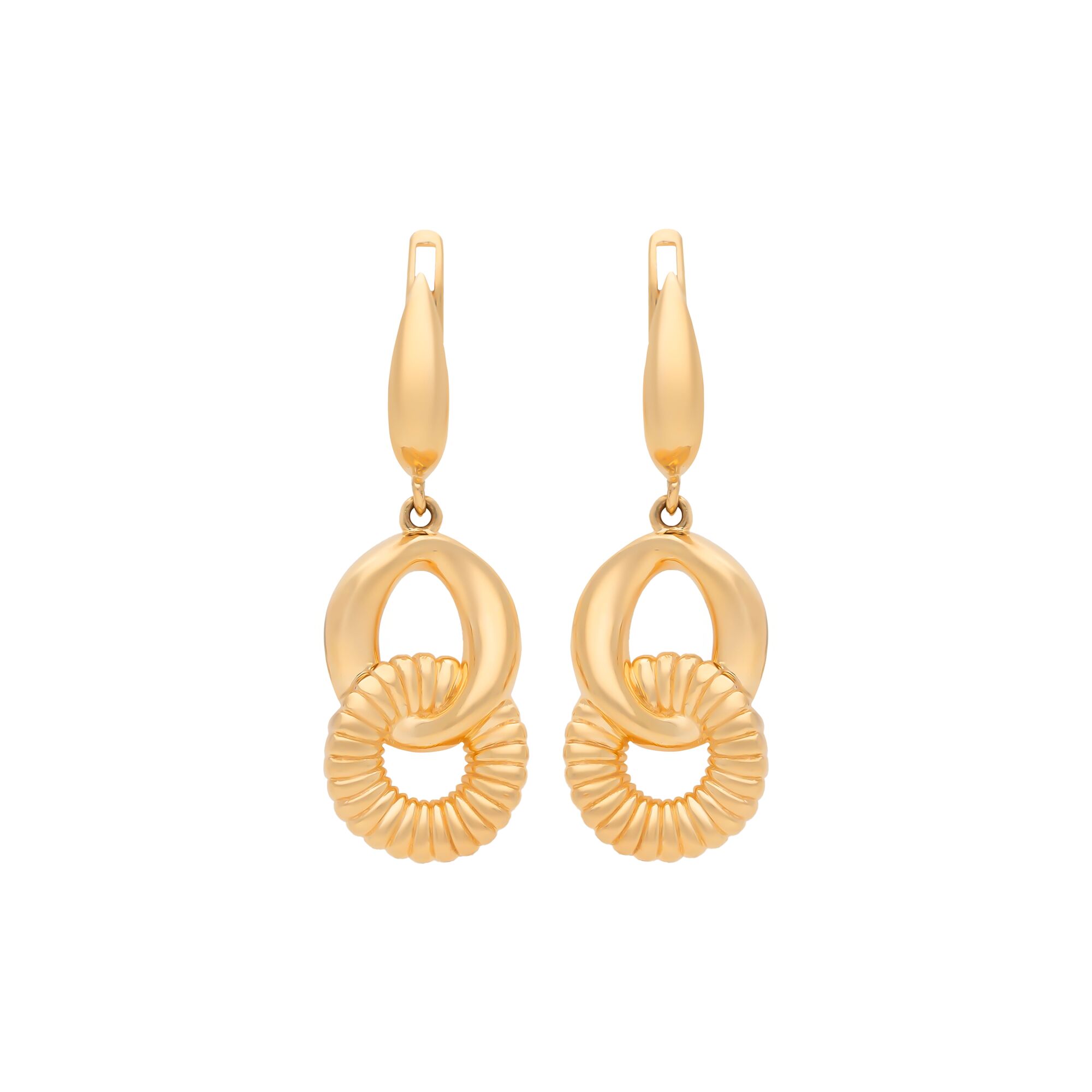 Серьги, золото, 585, 5.3г, 57738 | GoldMarket.kz