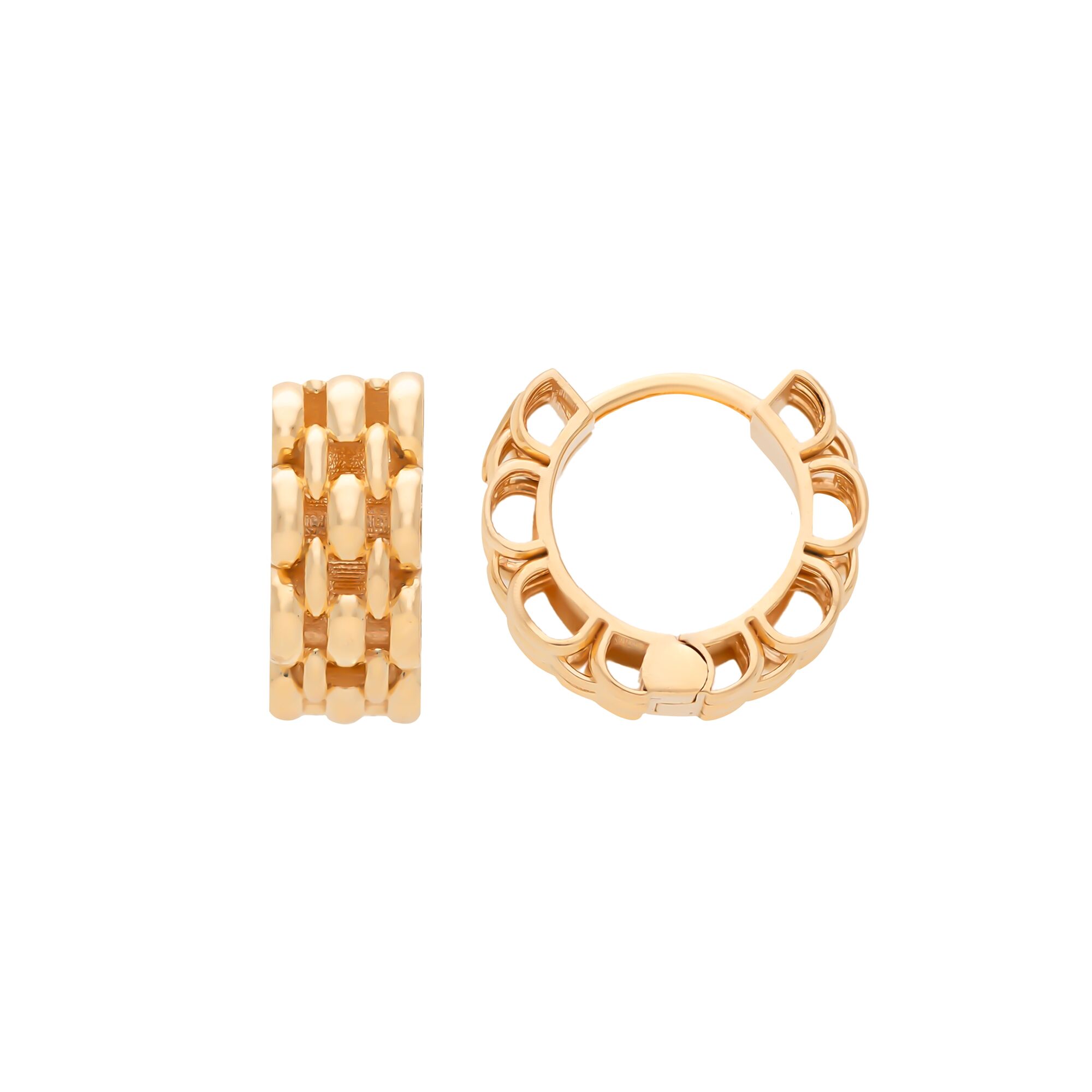 Серьги, золото, 585, 5.38г, 57740, изображение 2 | GoldMarket.kz