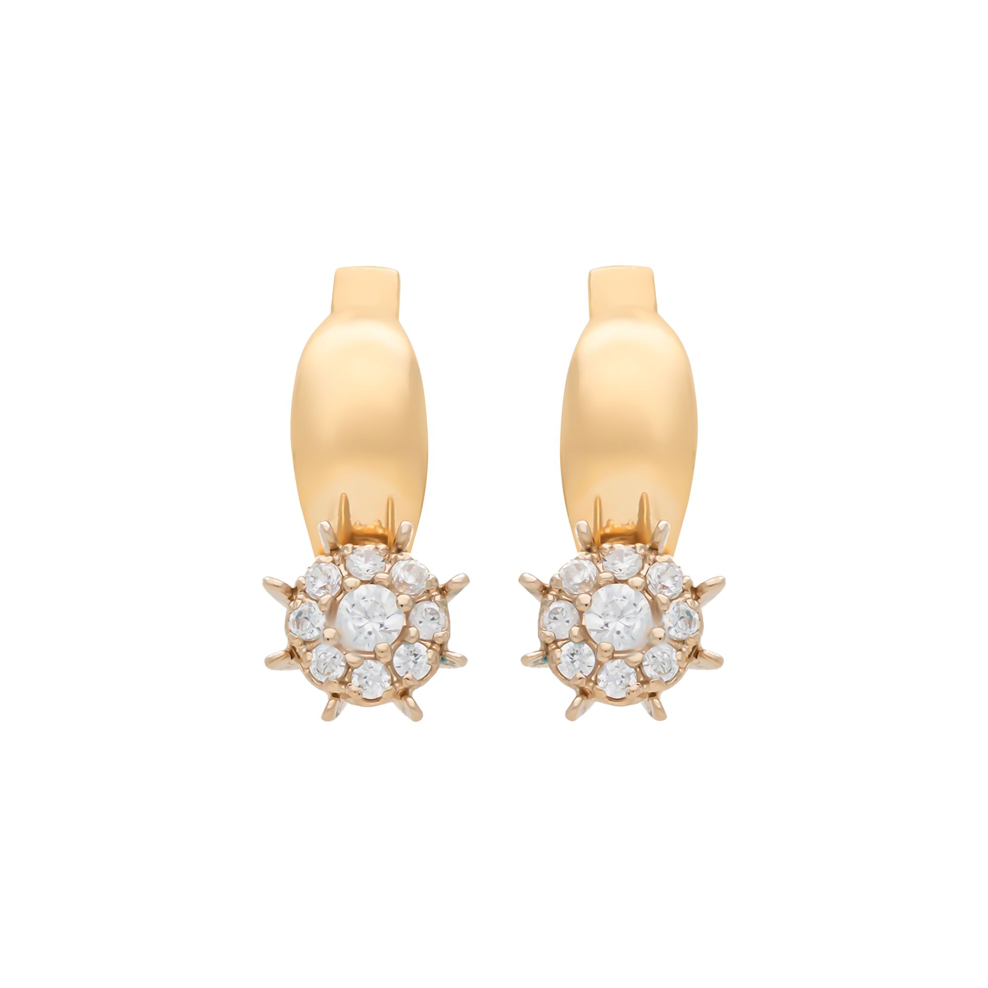 Серьги, золото, 585, 5.22г, 57743 | GoldMarket.kz