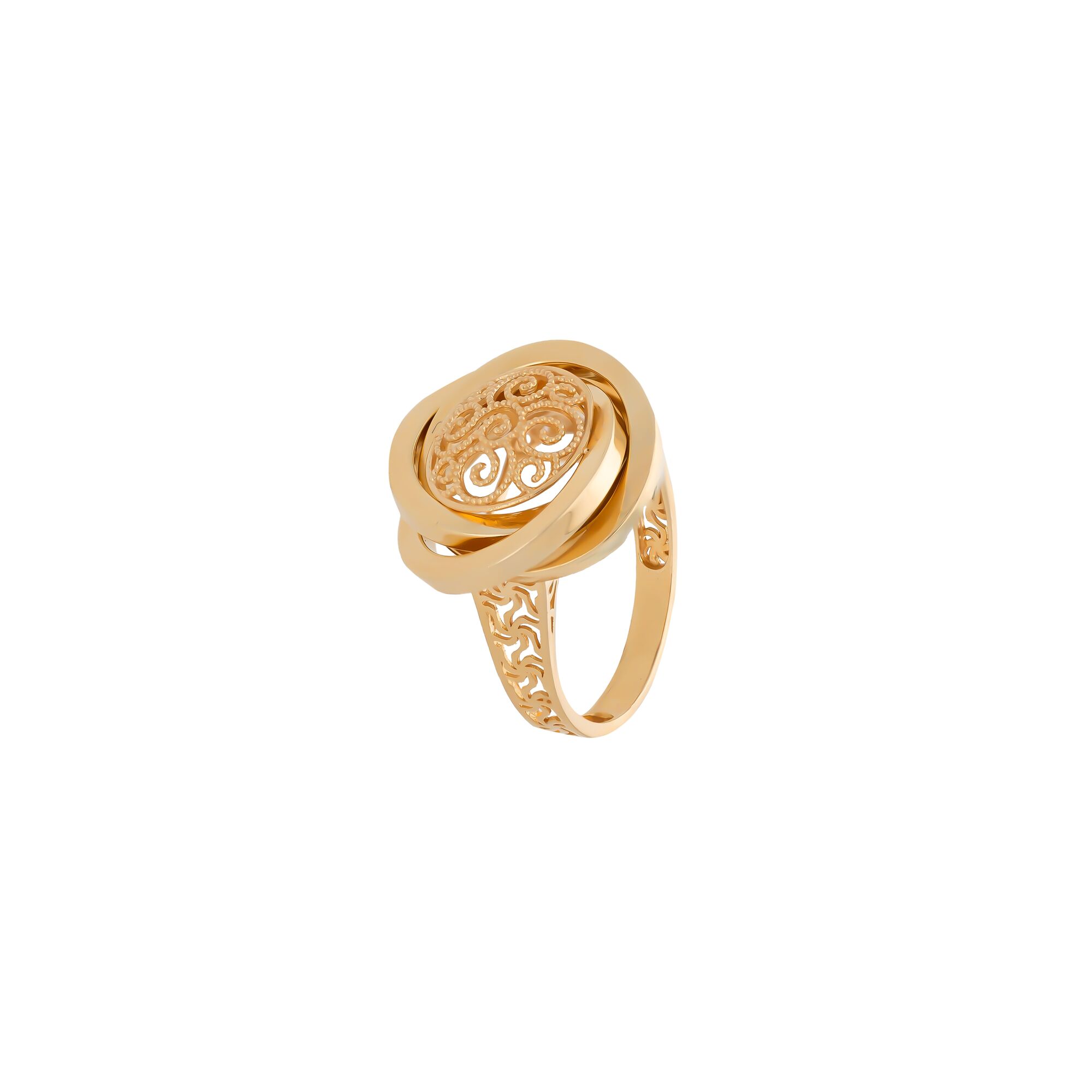 Кольцо, золото, 585, 4.75г, 57810 | GoldMarket.kz