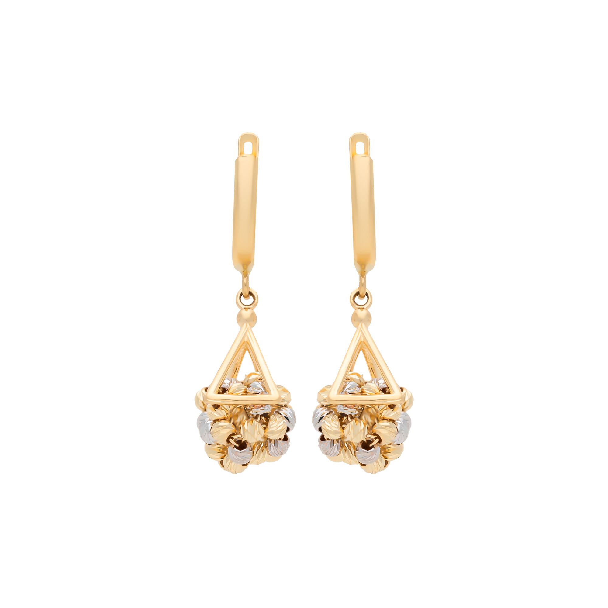 Серьги, золото, 585, 5.27г, 57823 | GoldMarket.kz