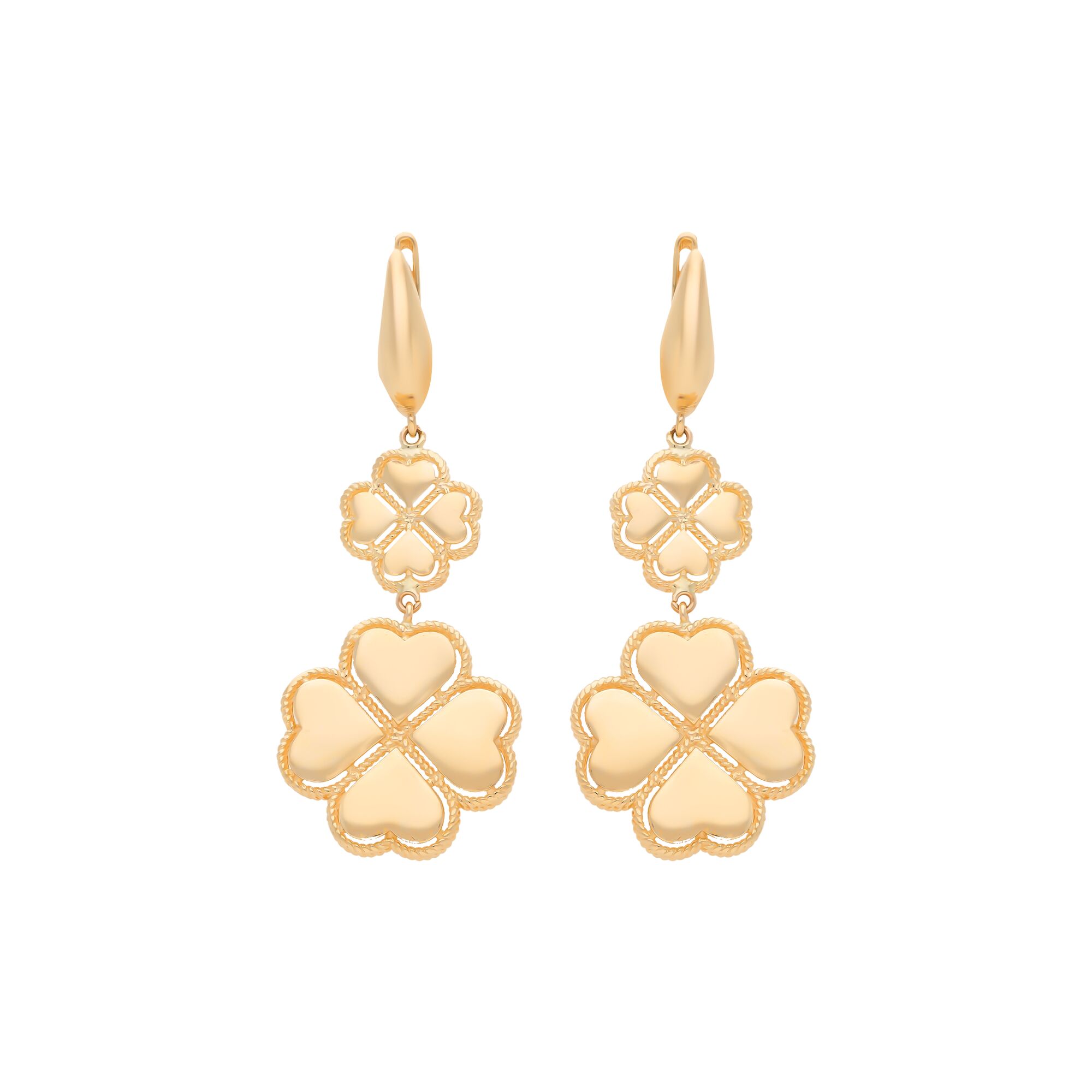 Серьги, золото, 585, 5.52г, 57824 | GoldMarket.kz