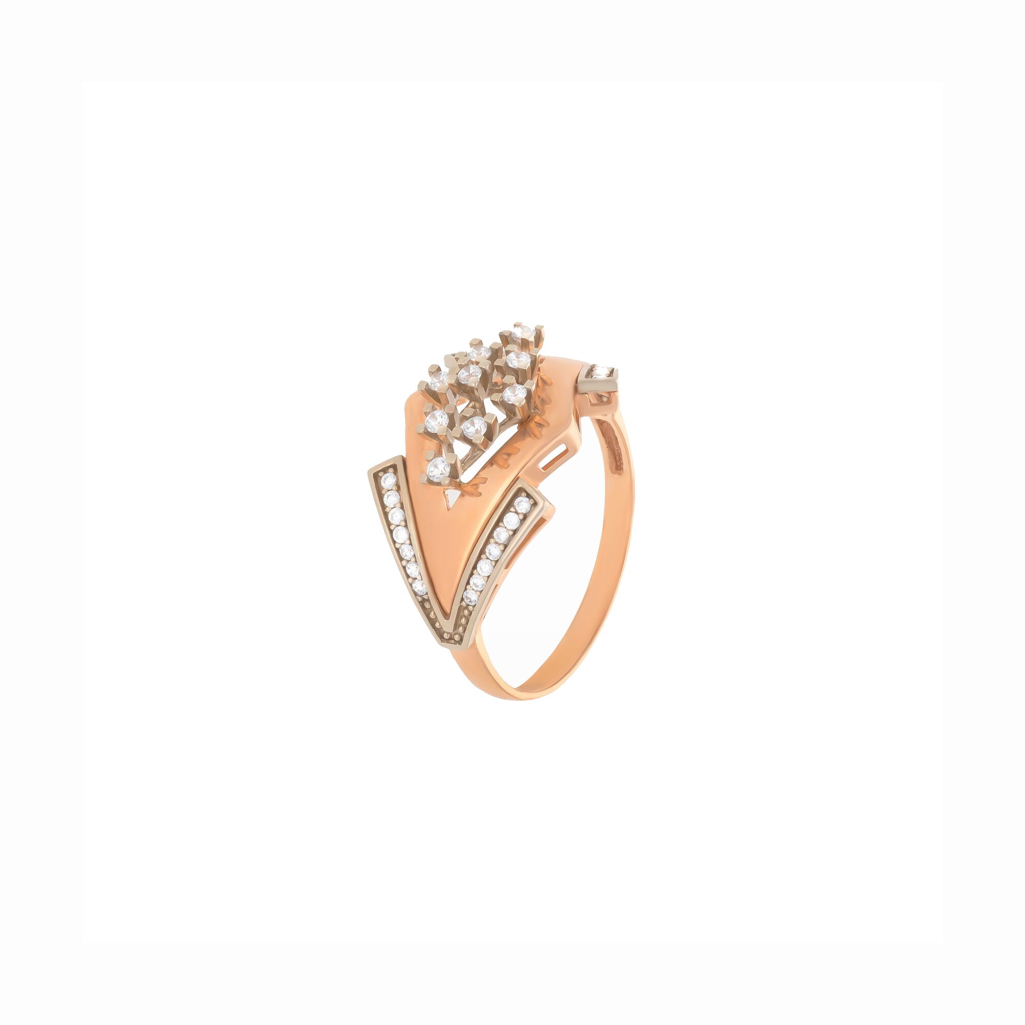 Кольцо, золото, 585, 2.83г, 58051 | GoldMarket.kz