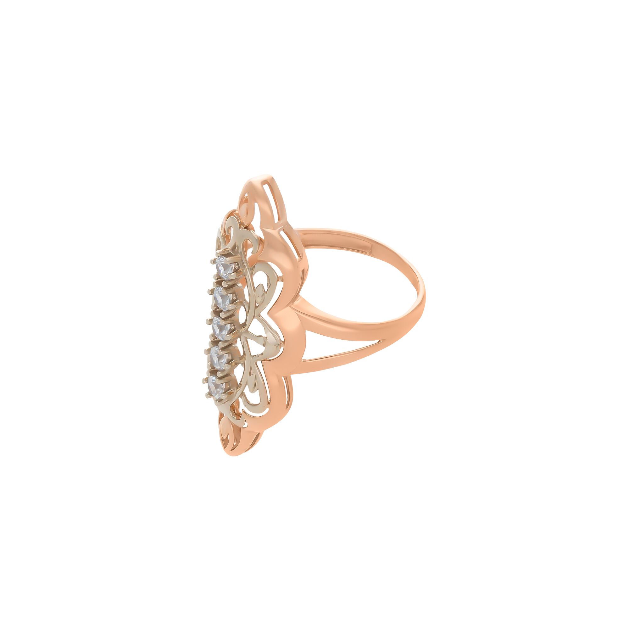 Кольцо, золото, 585, 3.37г, 58058, изображение 2 | GoldMarket.kz