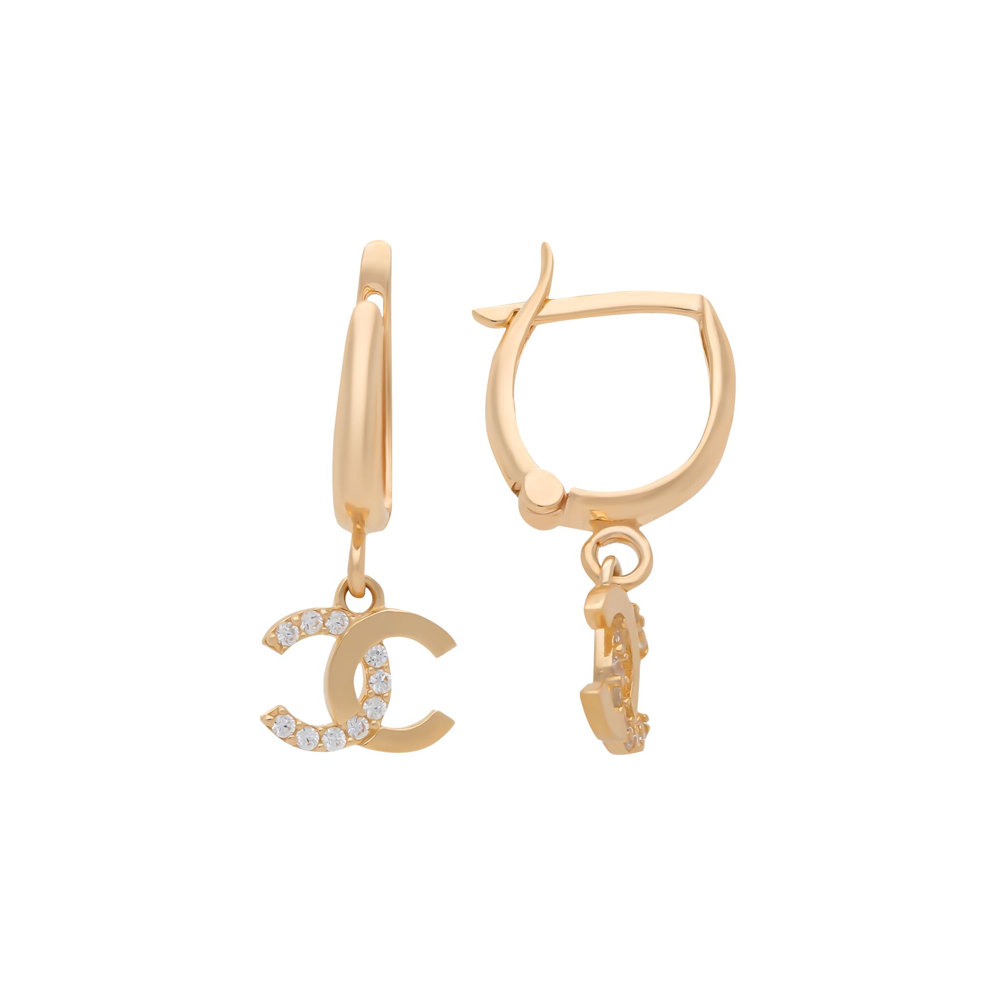 Серьги, золото, 585, 2.03г, 58091, изображение 2 | GoldMarket.kz