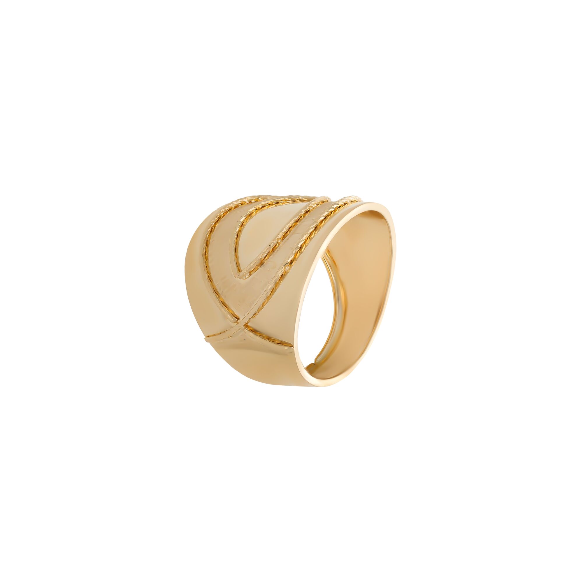 Кольцо, золото, 585, 4.55г, 58129 | GoldMarket.kz