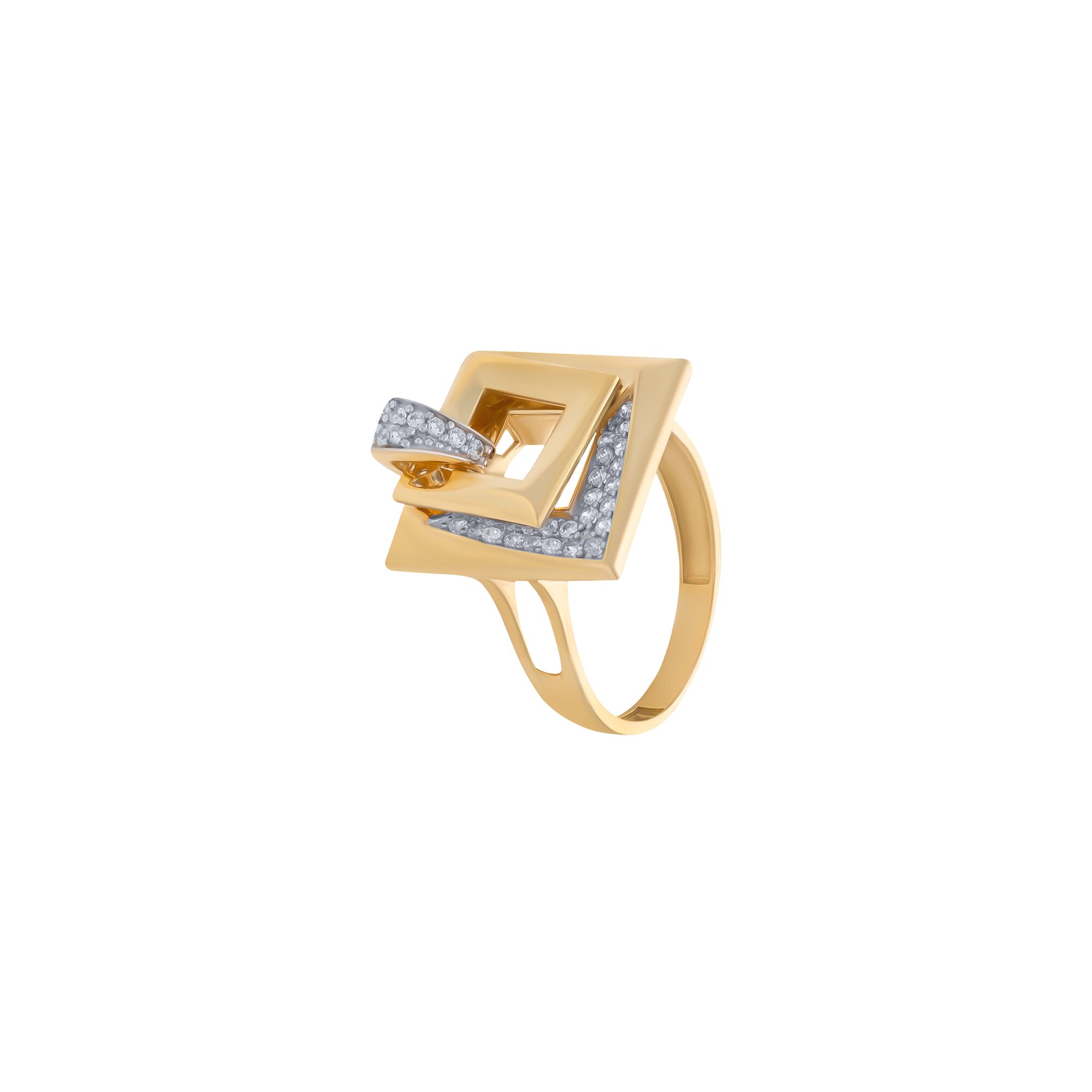 Кольцо, золото, 585, 4.31г, 58235 | GoldMarket.kz