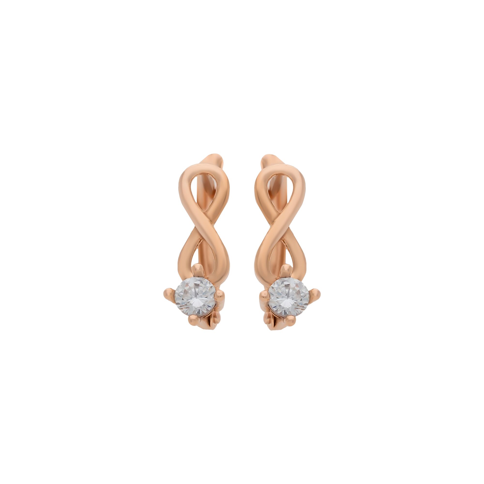 Серьги, золото, 585, 1.45г, 58523 | GoldMarket.kz