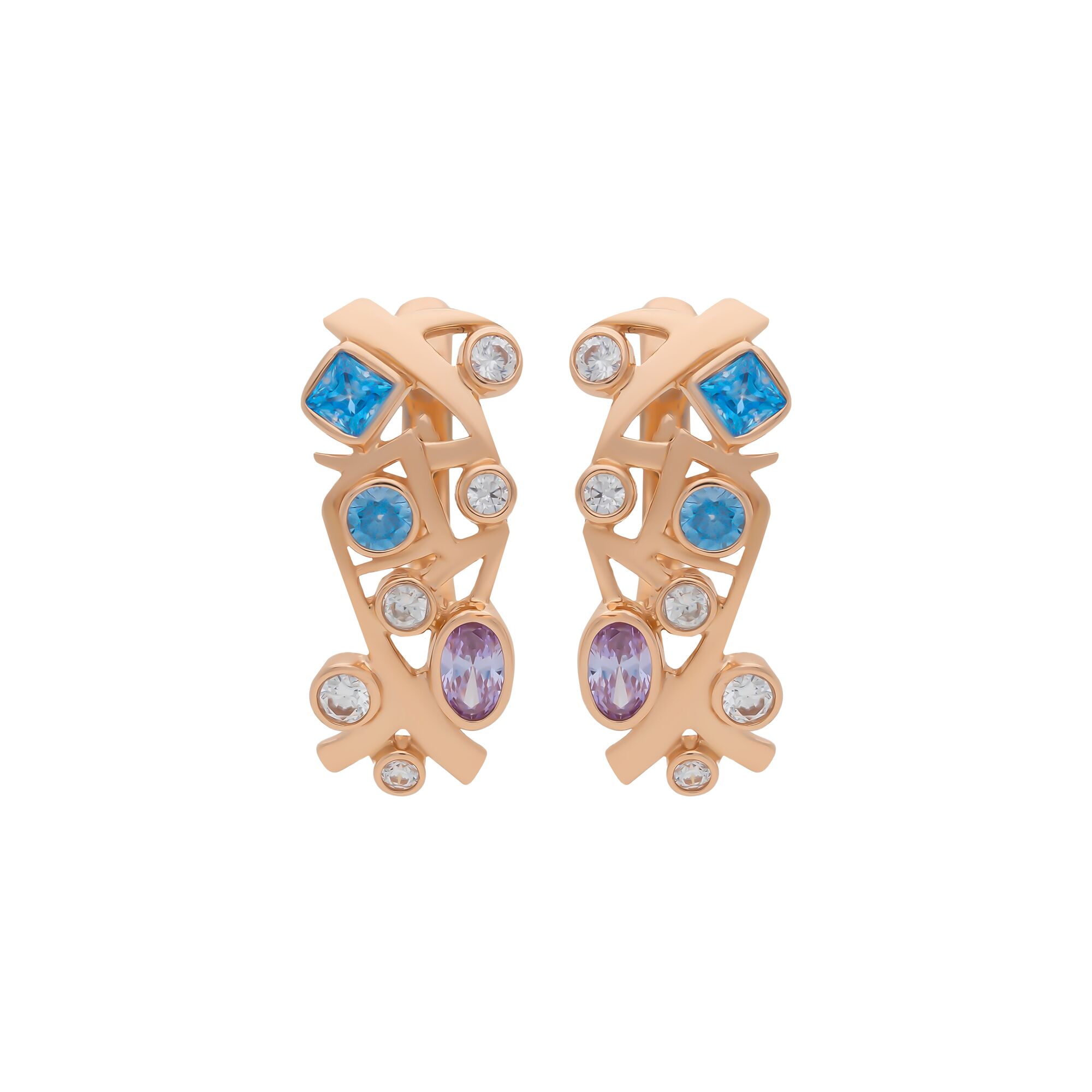 Серьги, золото, 585, 5.26г, 58531 | GoldMarket.kz