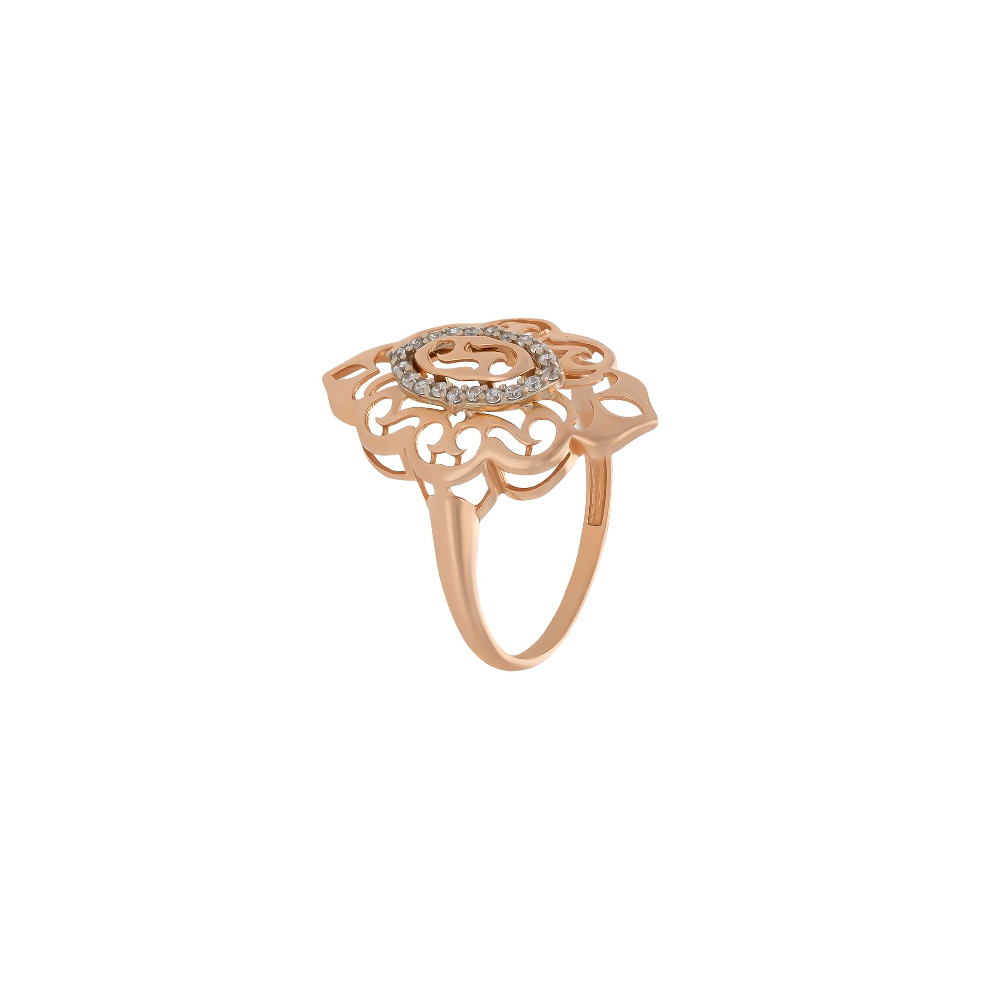 Кольцо, золото, 585, 2.39г, 58532 | GoldMarket.kz